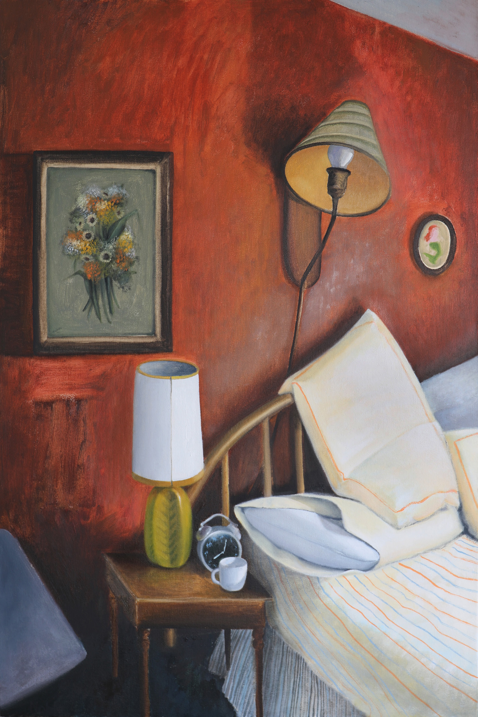 Morning, 2017–2019, oil on canvas, 36x24in.