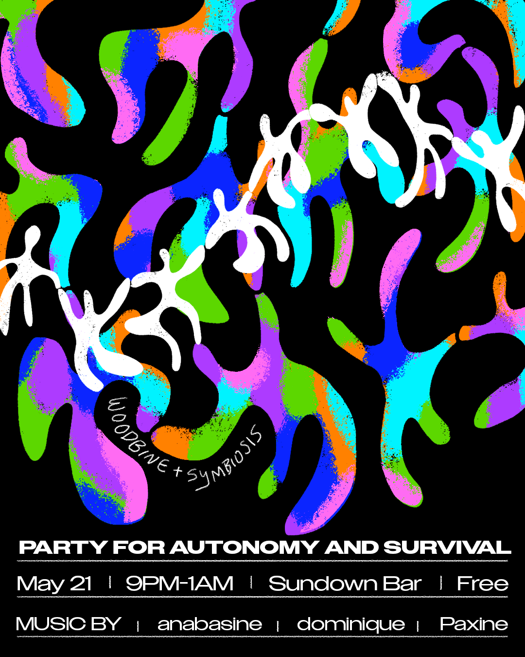 Autonomy and Survival Poster, 2022, digital