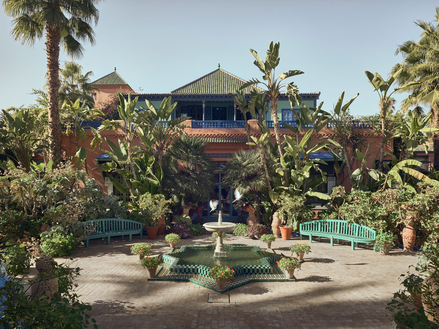 VILLA OASIS - MAJORELLE FOUNDATION - MARRAKESH, MAROCCO