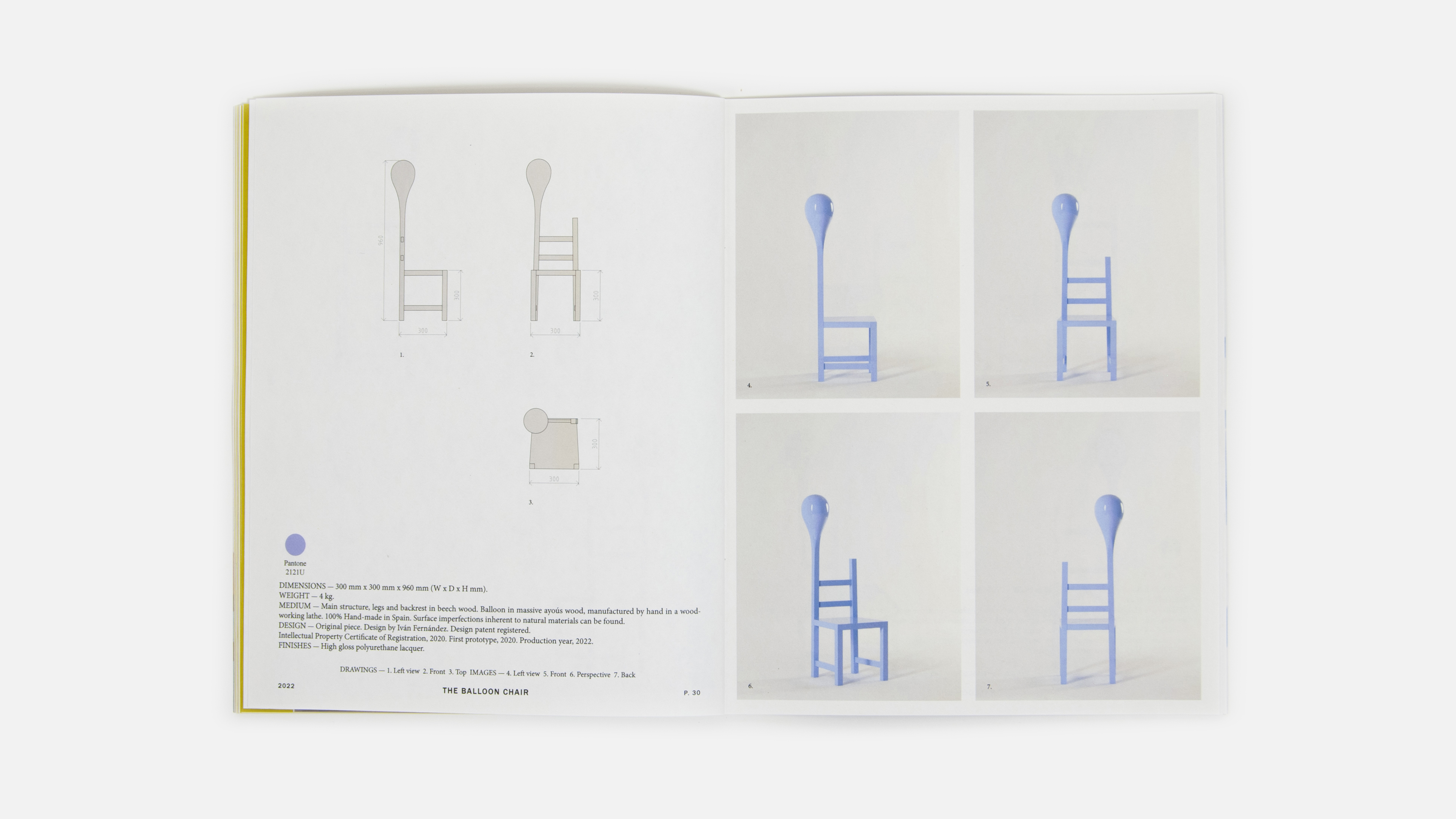 Balloon chair book, 2023