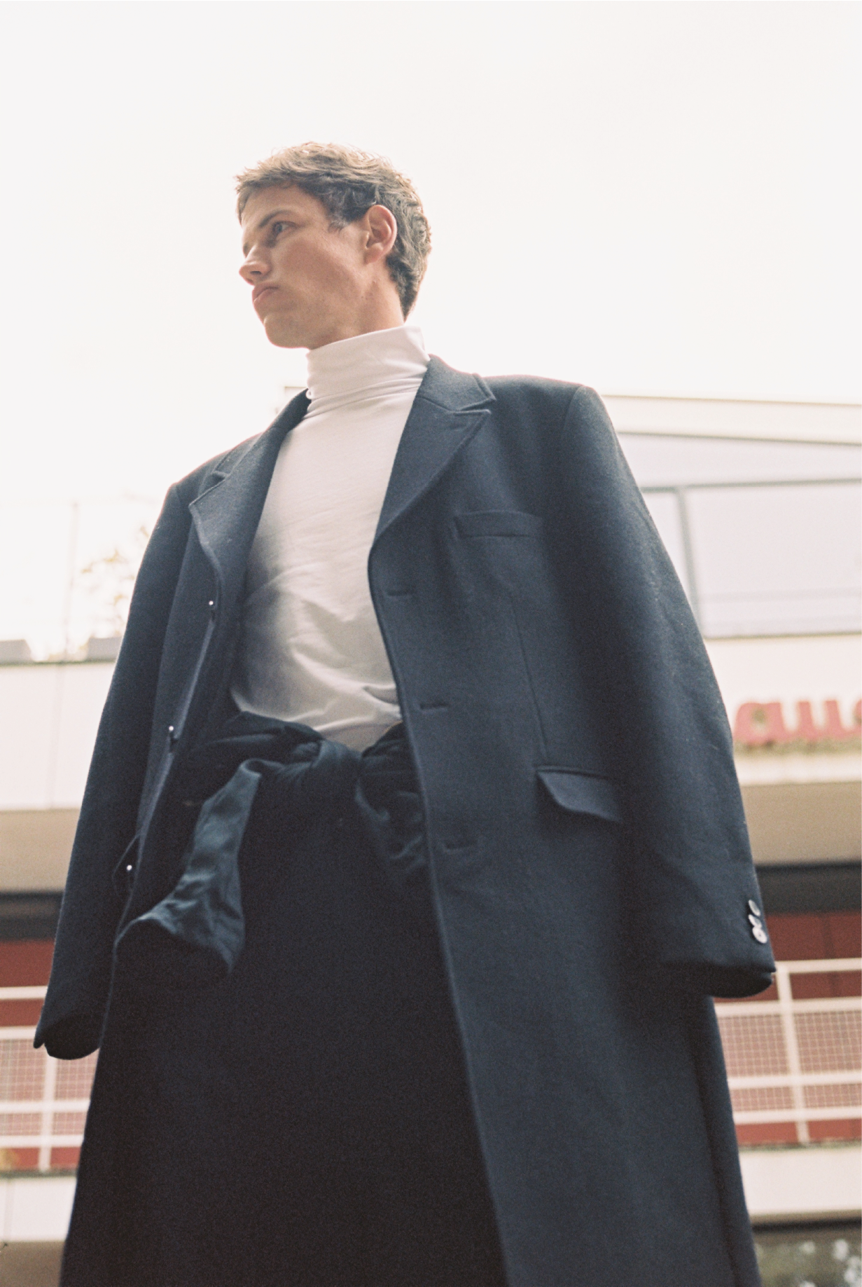 AGNÈS B WOOL COATOut of stock