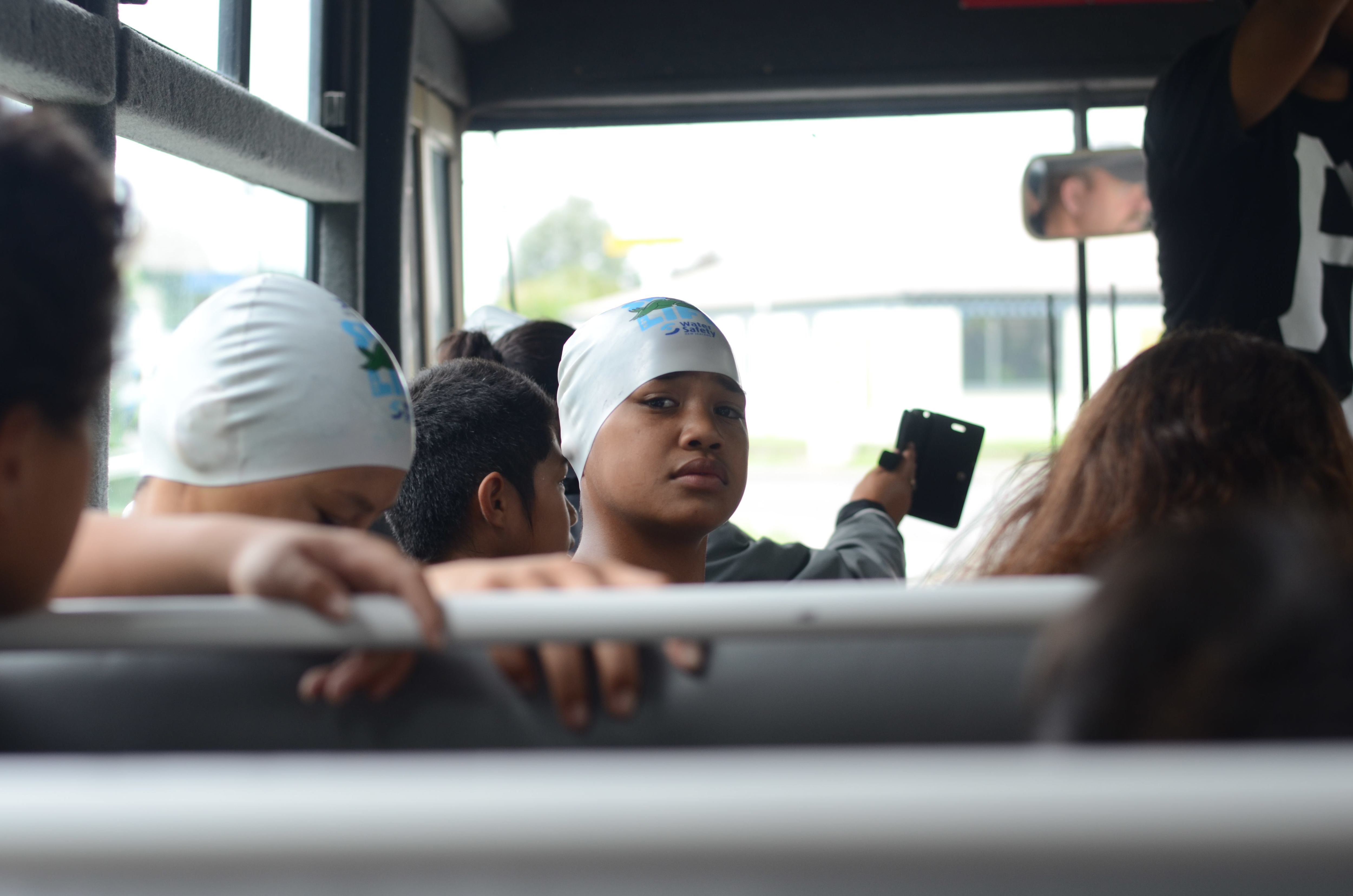 Sione swimming staunch, 2017. Photographer: Kavana Ioane