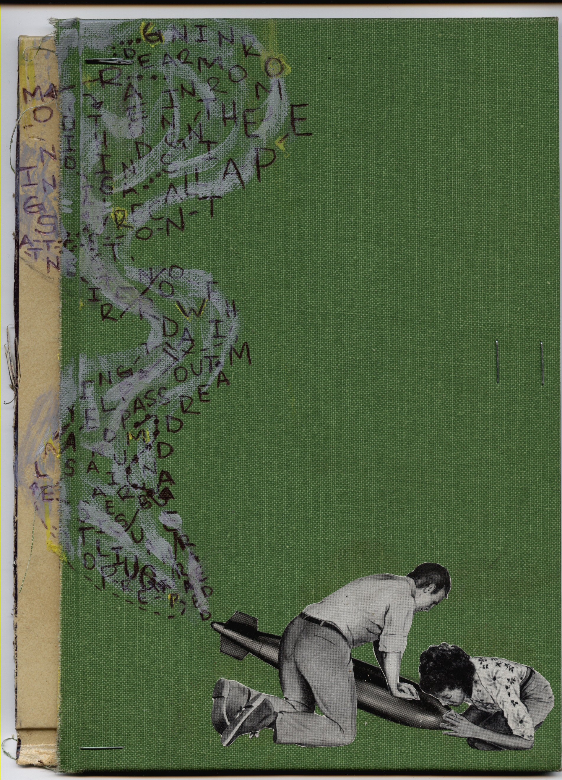 dear mornings (and dear mornings) - (hand-cut paper collage) 2009 - SOLD