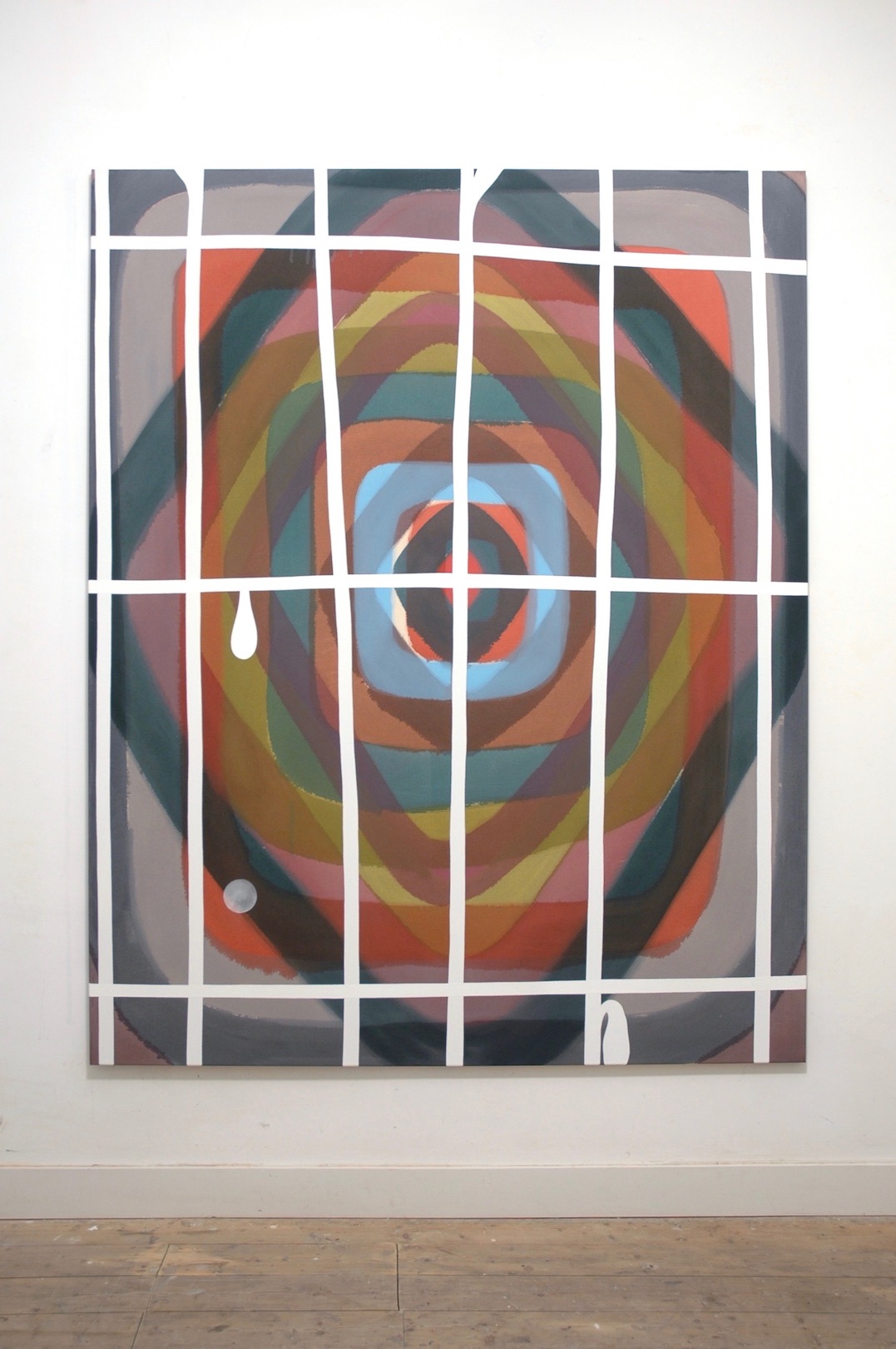 Untitled 2008, acrylic on canvas, 200 x 160 cm