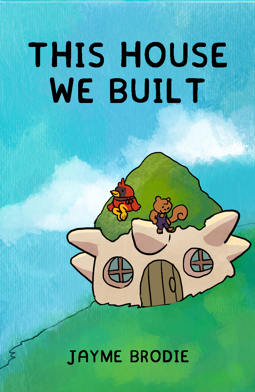 two friends build a house