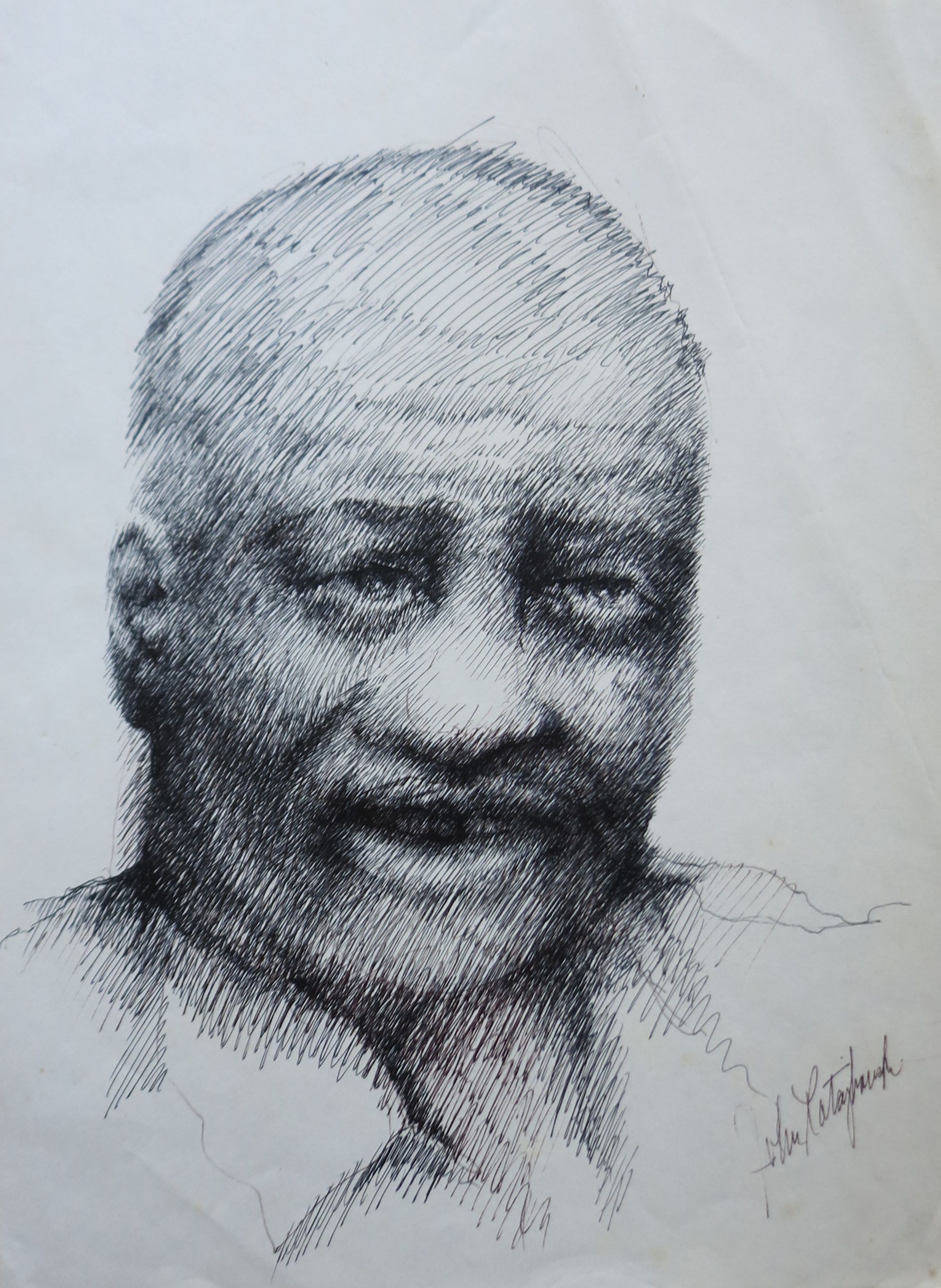  A: Smiley Lewis, blues musician: 16” x 12” 