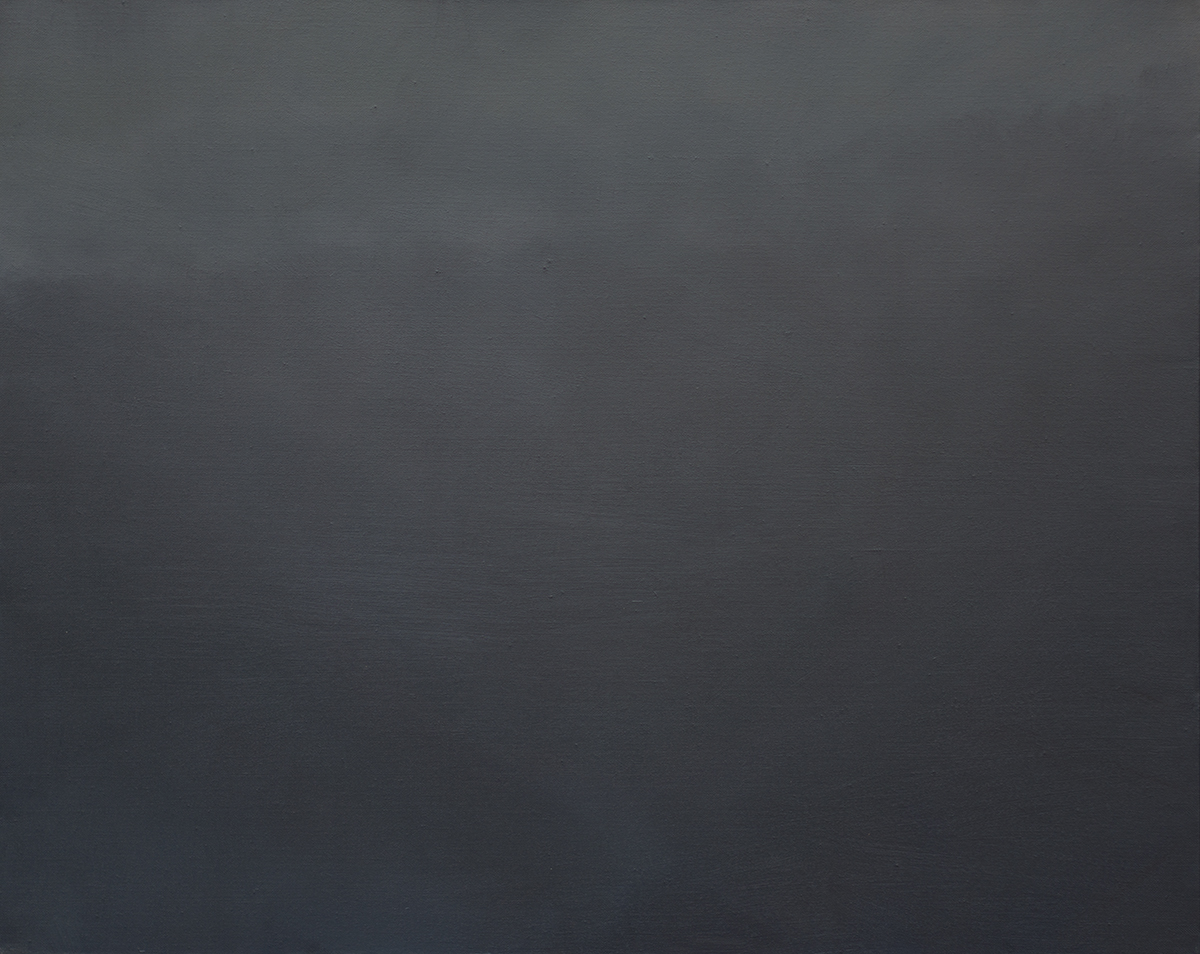 Vallée, espace, nuit [Valley, space, night]oil on canvas65 x 81 cm, 2024