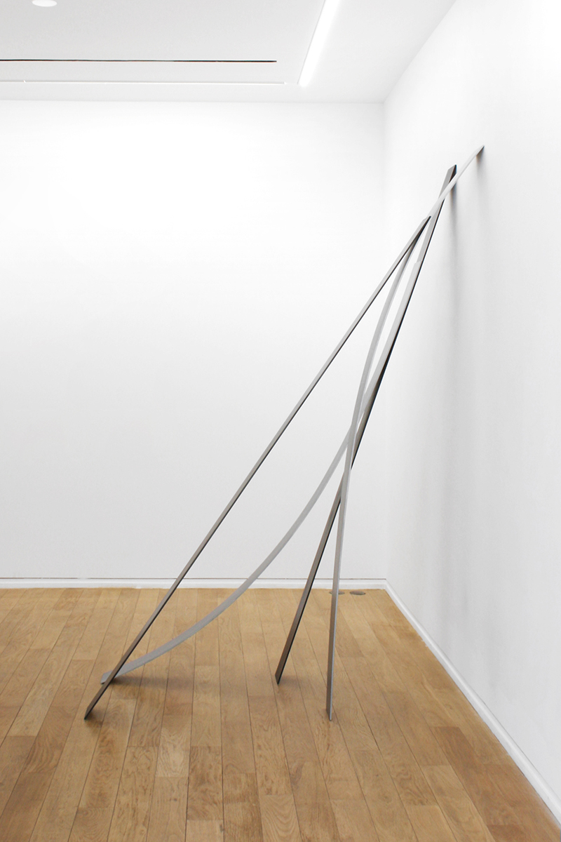 I/U 11 et 12, 2022aluminium, [2x] 218x150x14cm collaboration avec l'atelier Joël Guillaume