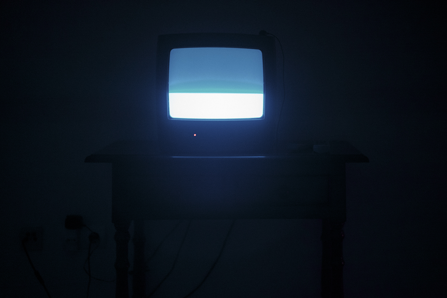 Fotografía televisor encendido proyecto vida muerte vida Jérez del Marquesado Granada
