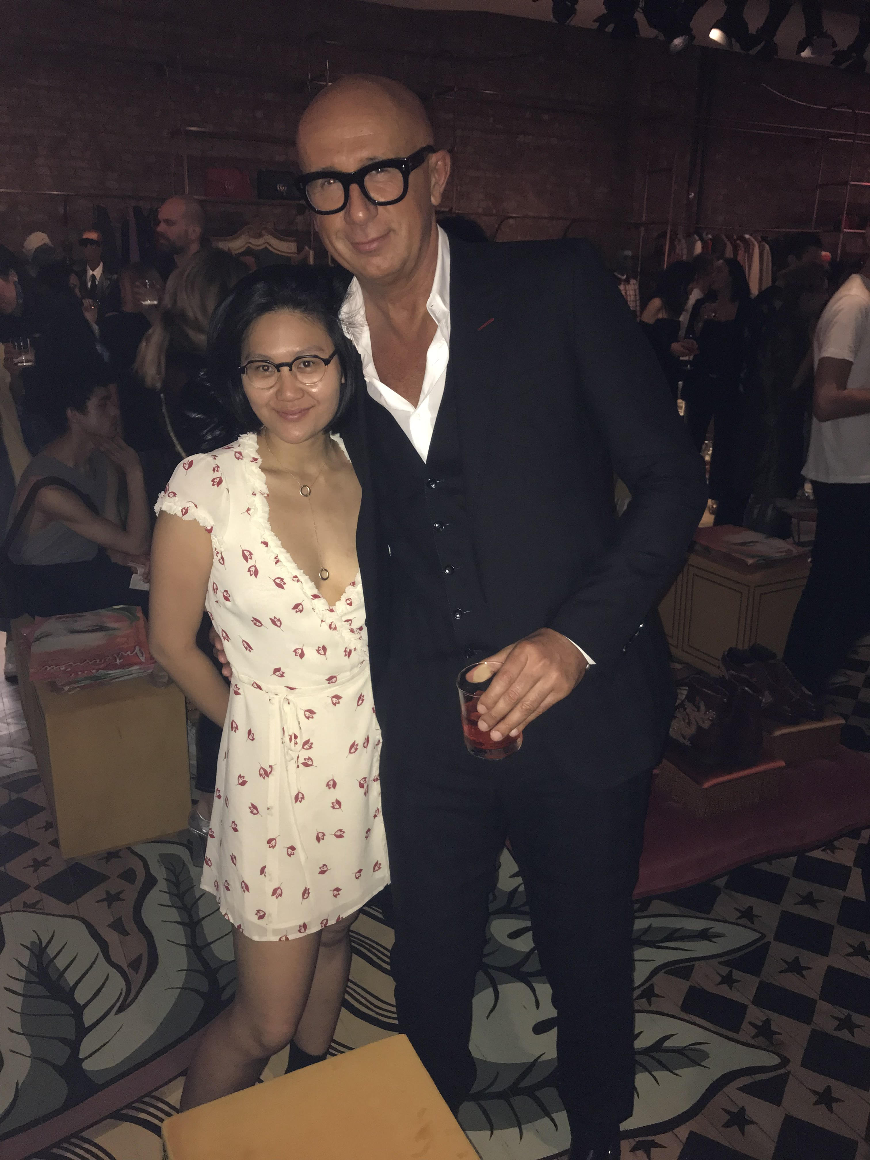 with Gucci CEO Marco Bizzarri
