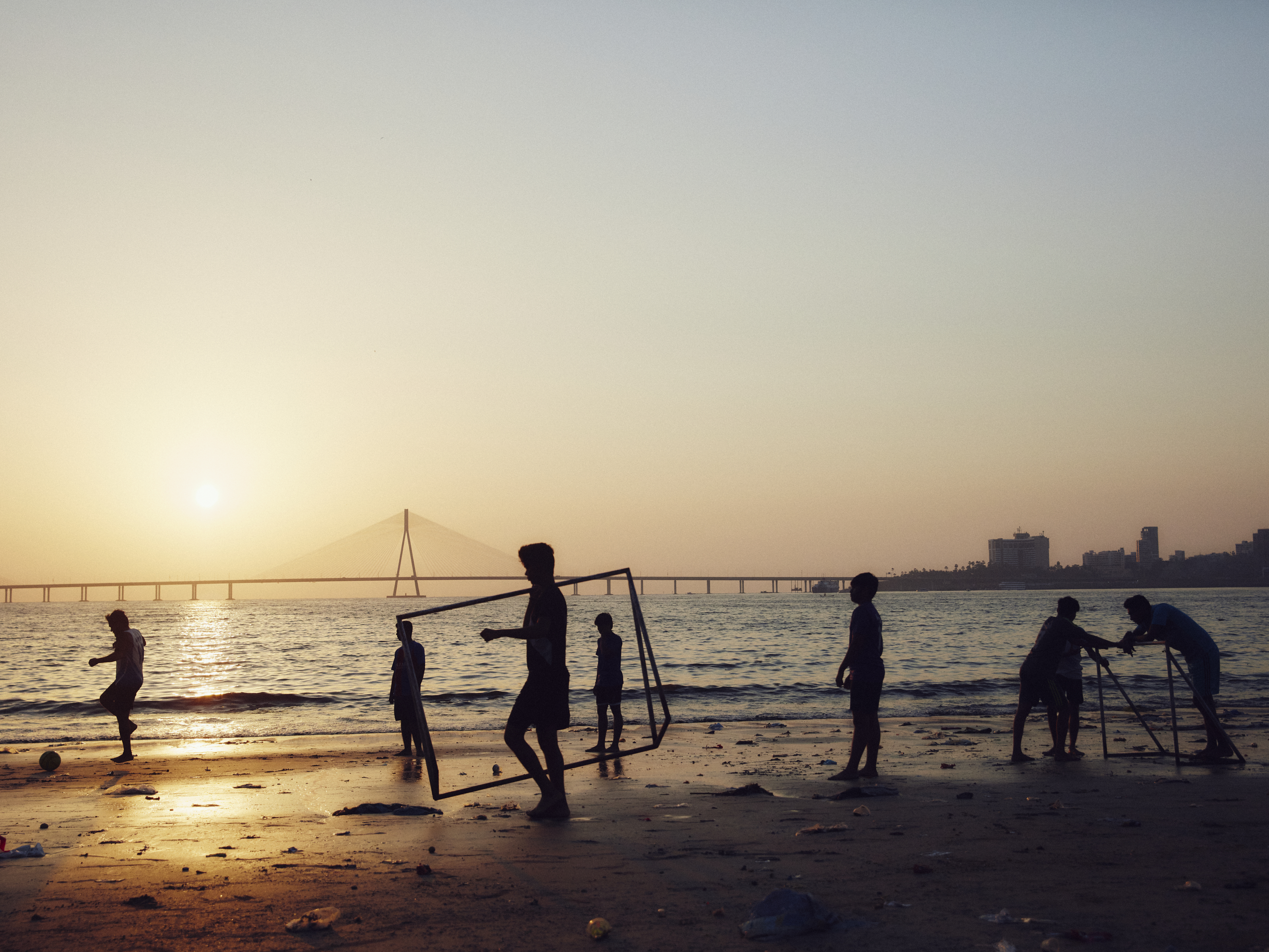 Dadar Beach, Mumbai.