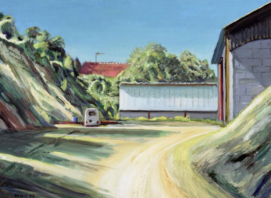 Pusaye forterre 2002 - oil 60x80 cm