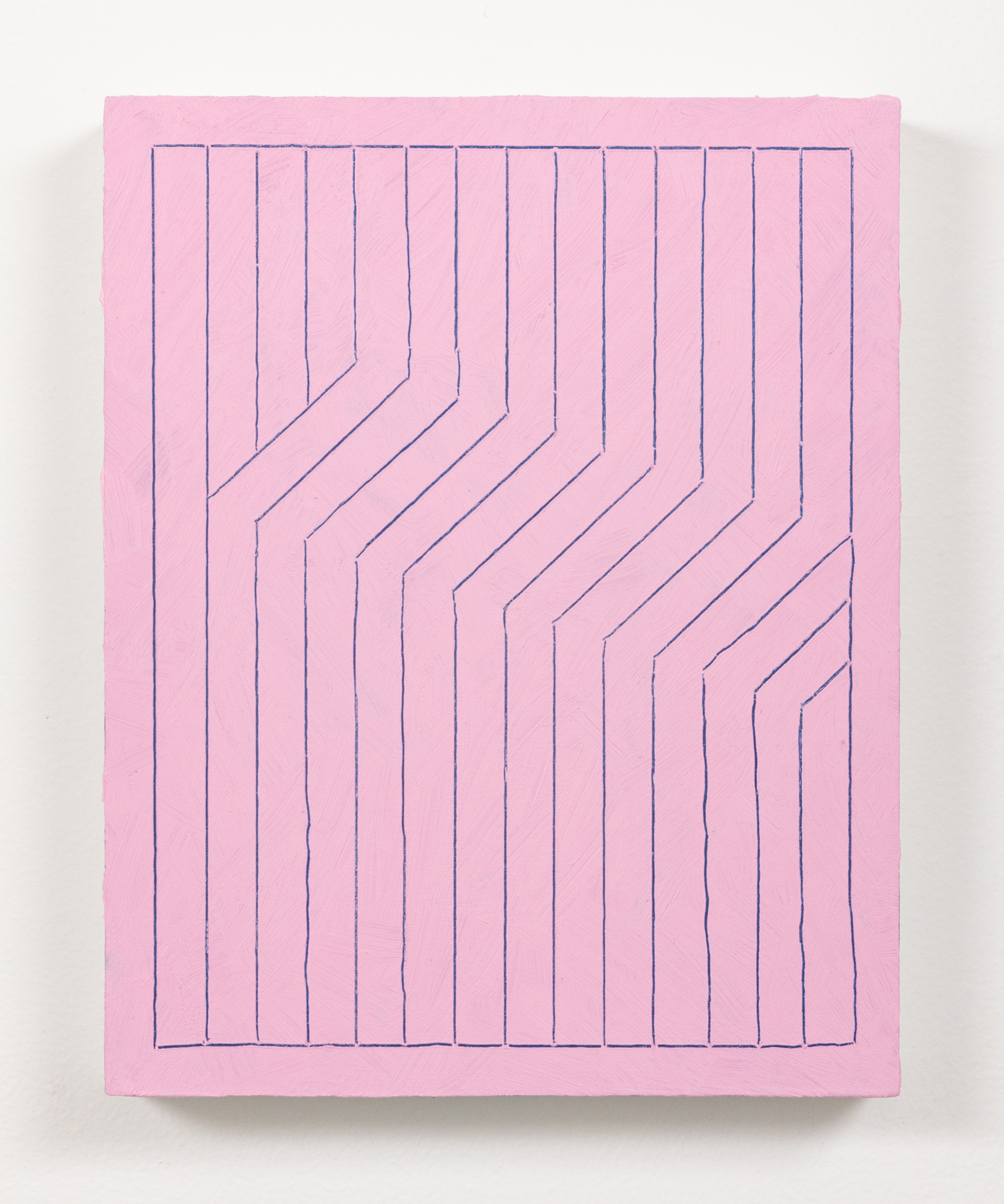 "Line 59" oil on wood, 10 x 8 in., 2020