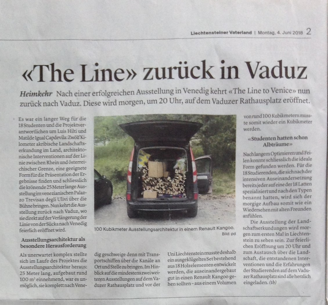 Published in Vaterland. June 04 2018