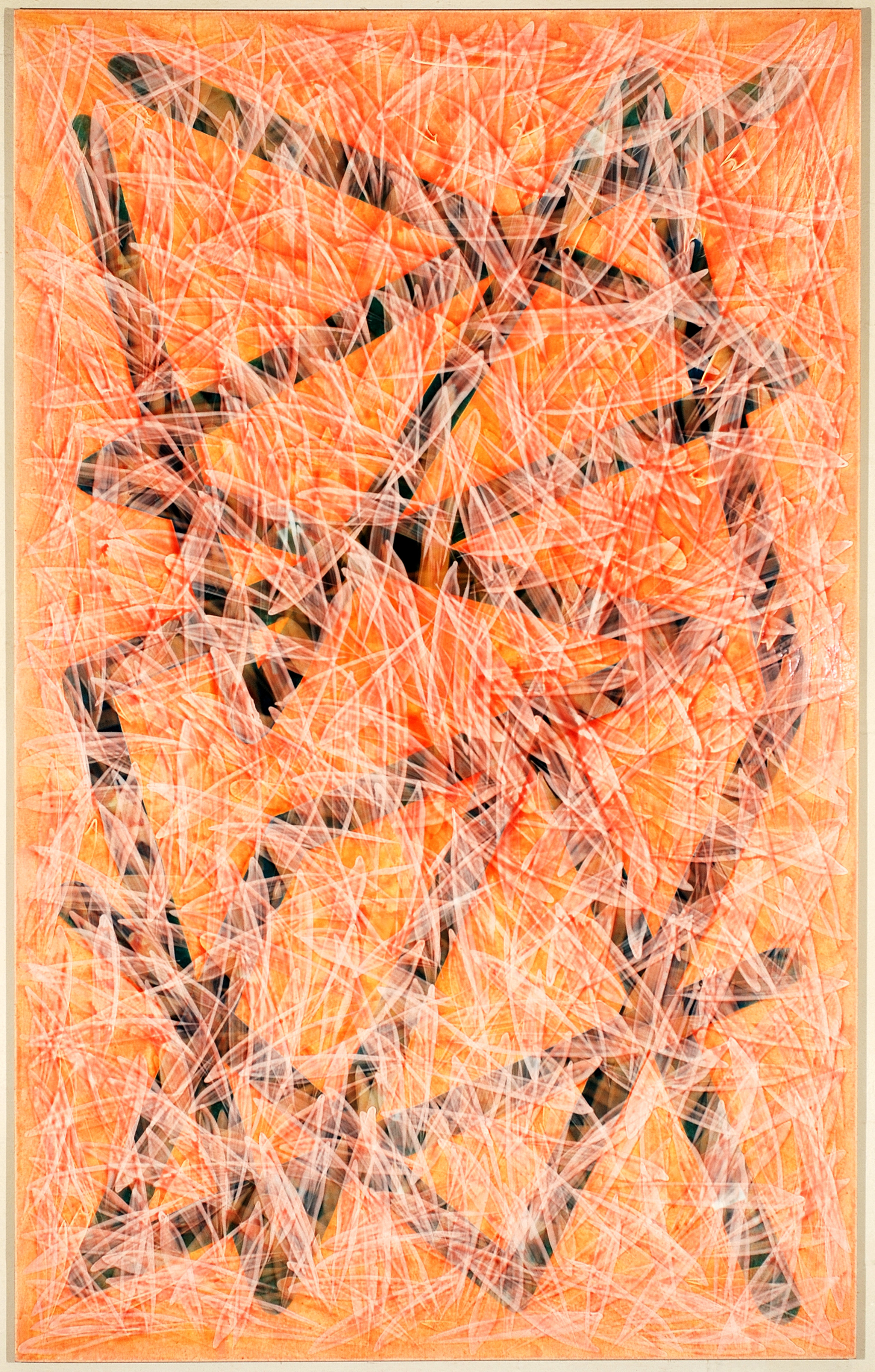 2022 IV, acrylic on canvas, 80 x 50 inches