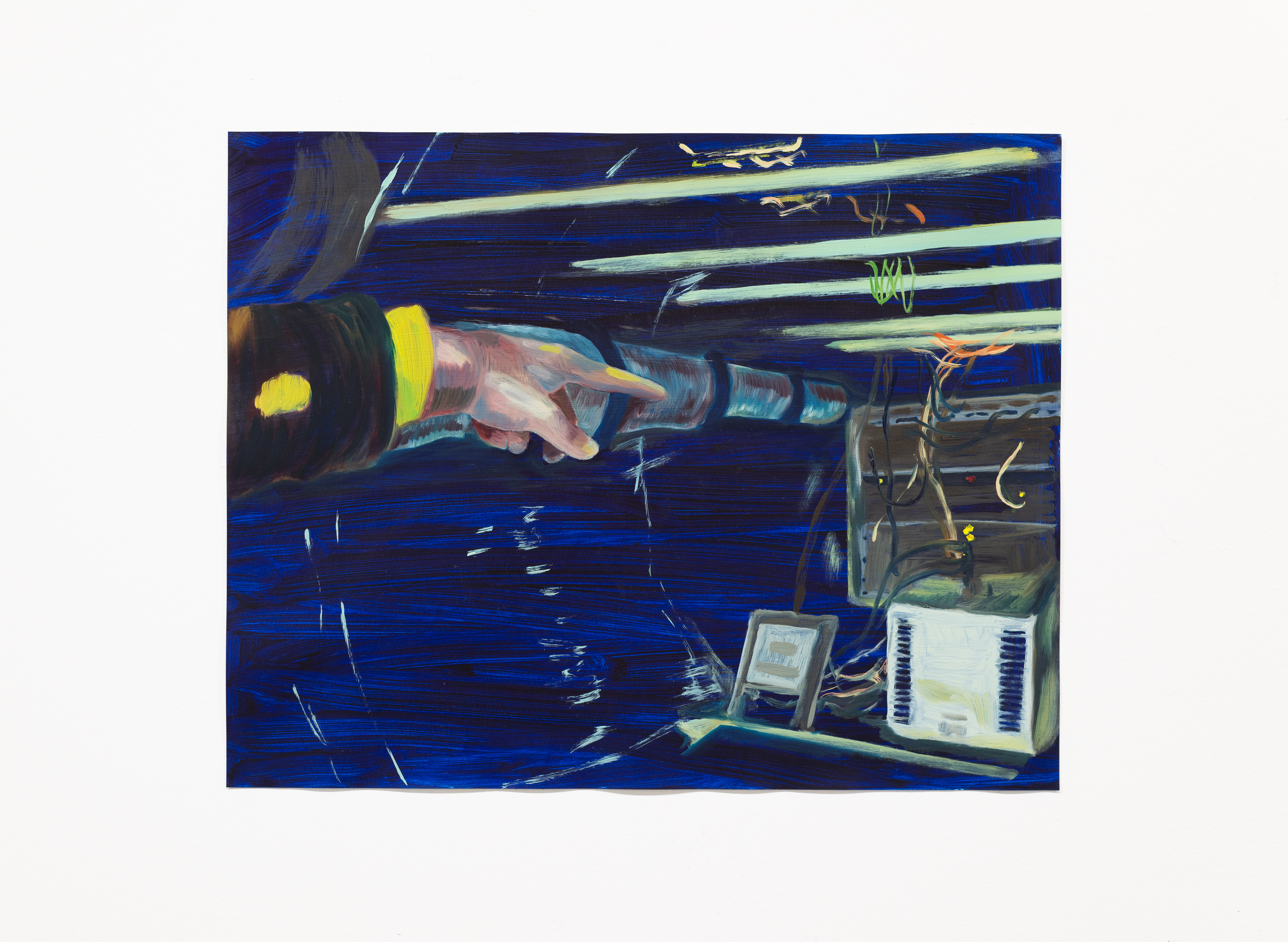 inside the telescope cone