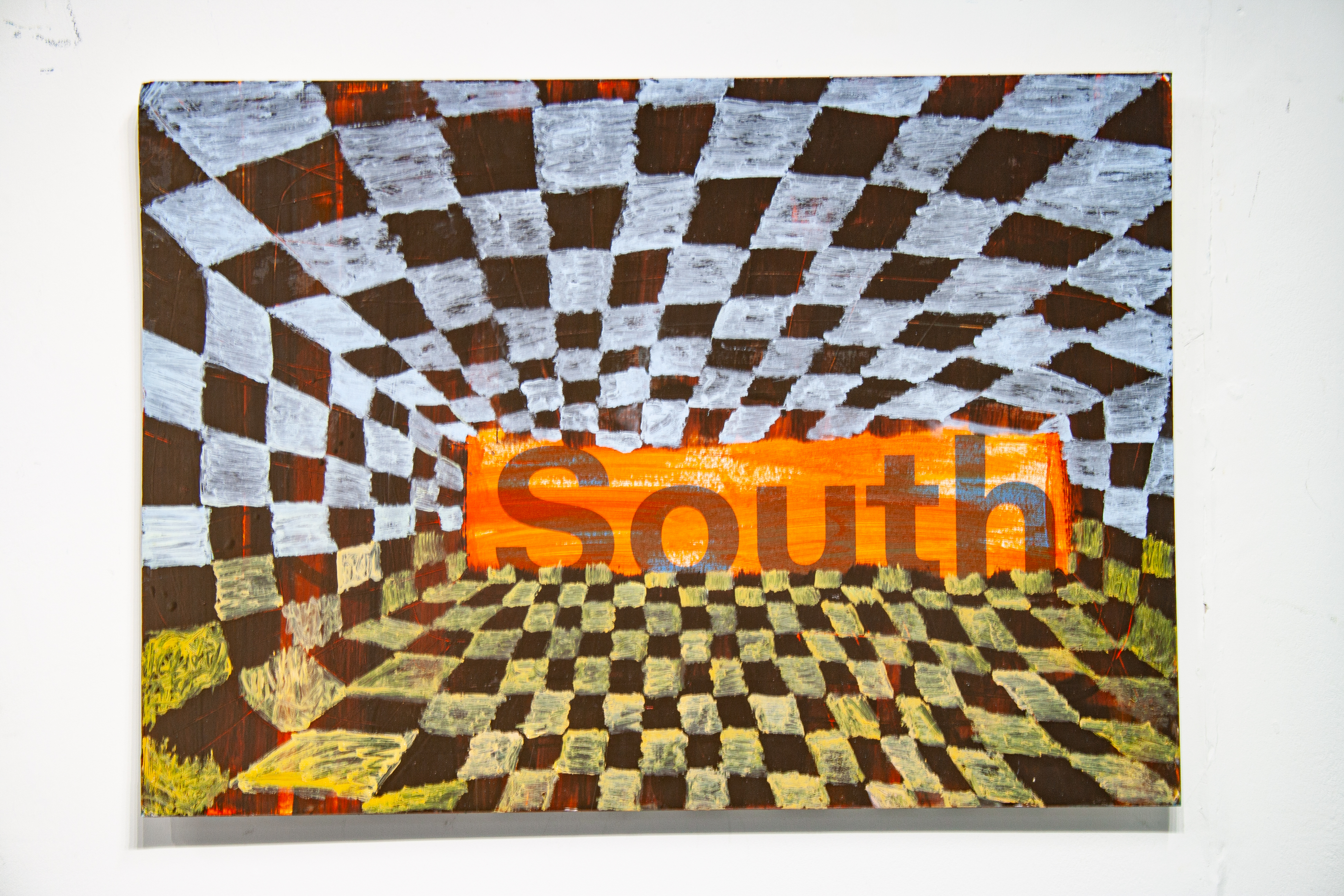 South, 59 x 84cm, 2023