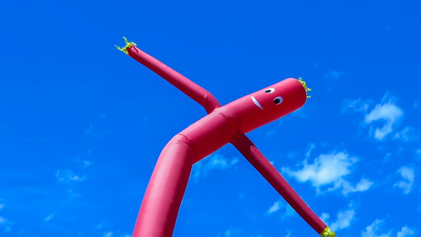 Photo of inflatable tube man or skydancer
