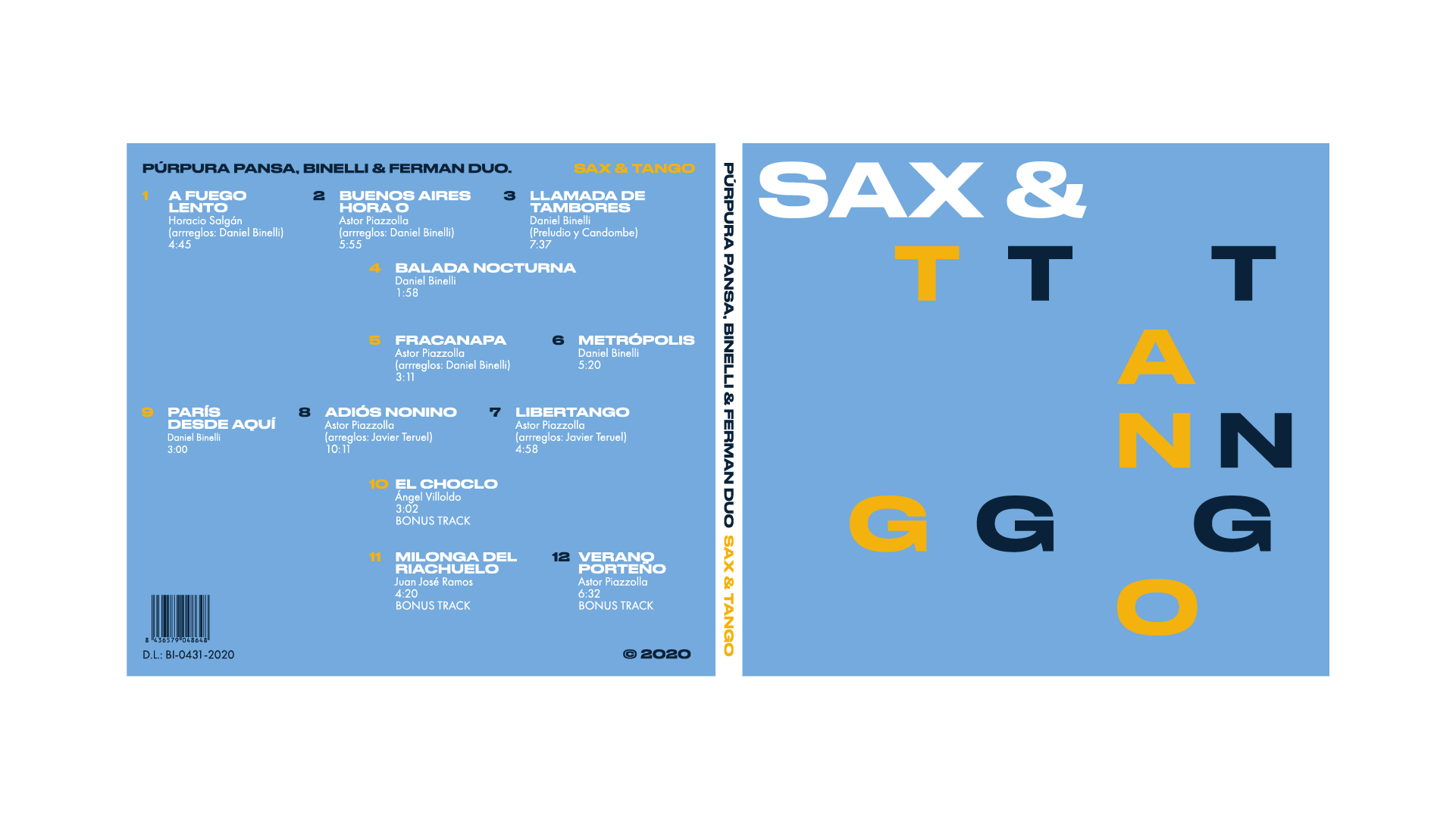 1/7 Sax & Tango - cover out