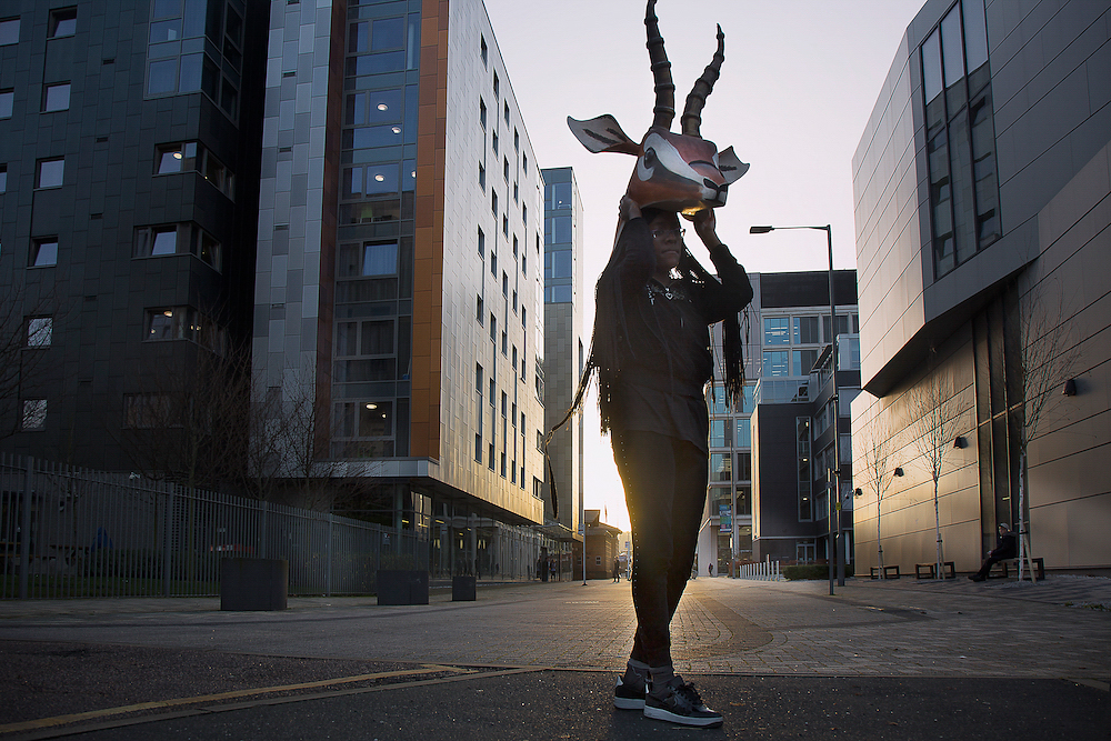 Catrine Val, Antelope, The Changing Room (2018)