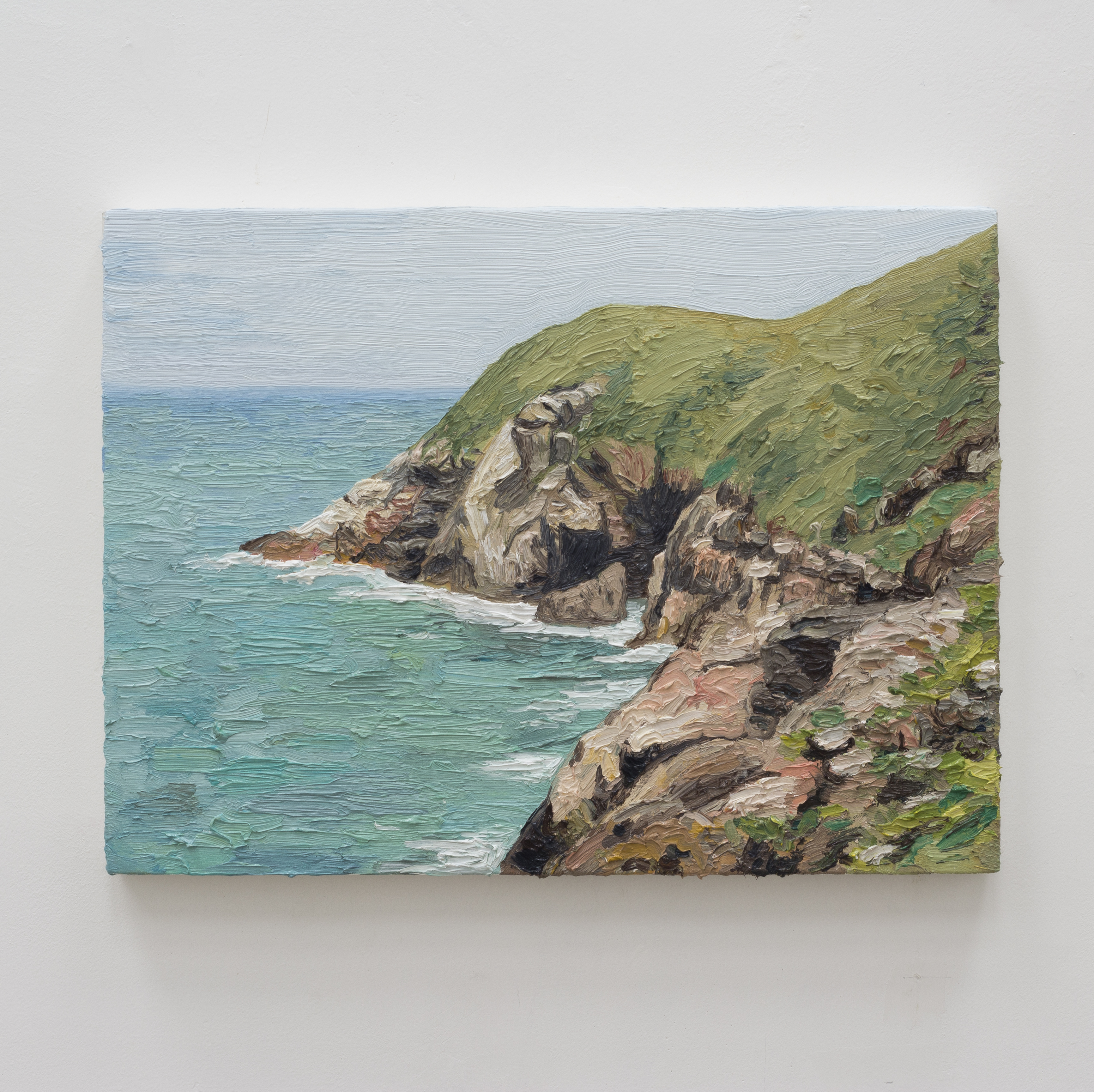 Encosta, 2023&oacute;leo sobre tela30 x 40 cm