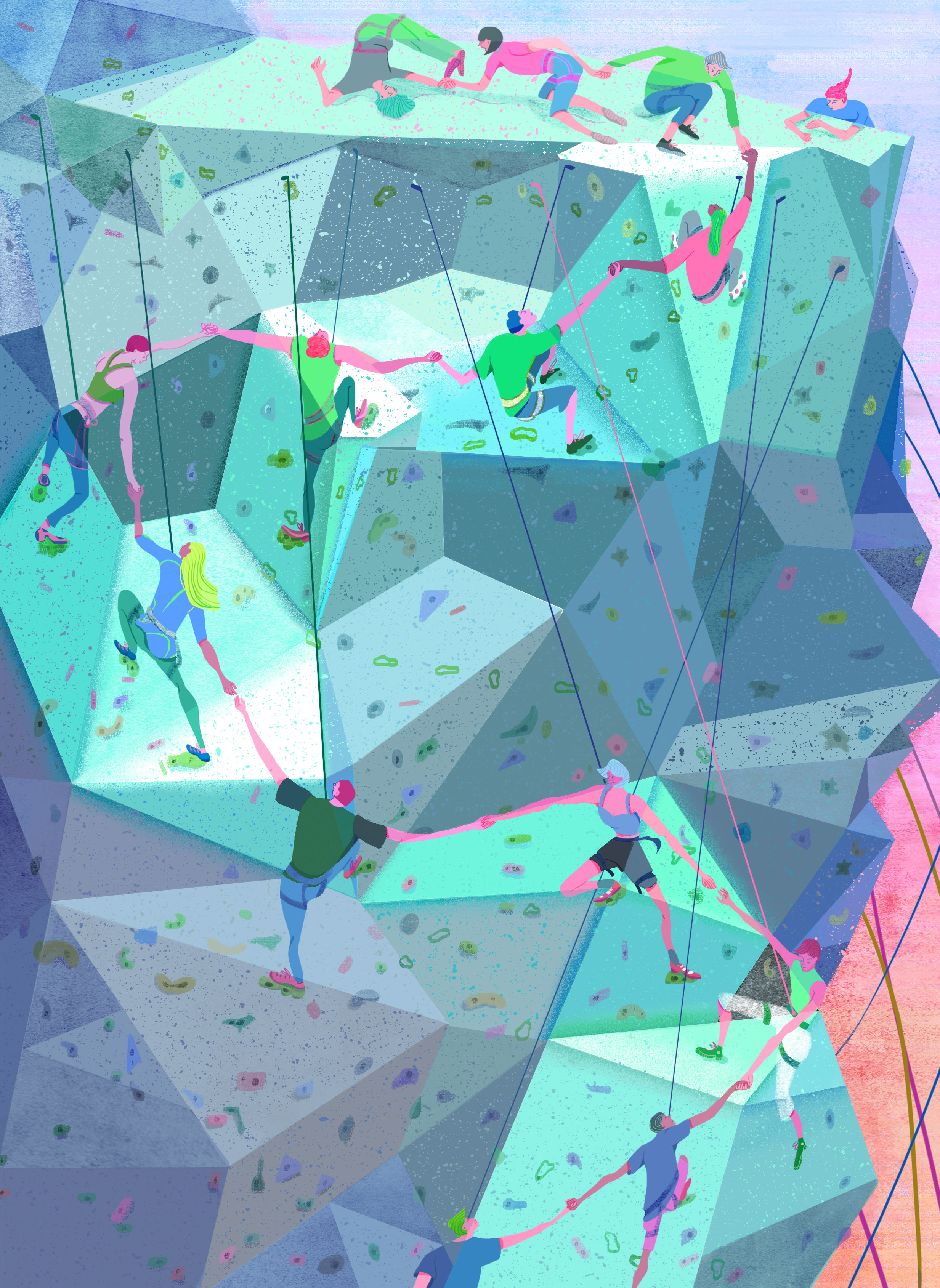 Social Climbing Has a New Meaning, (Personal)