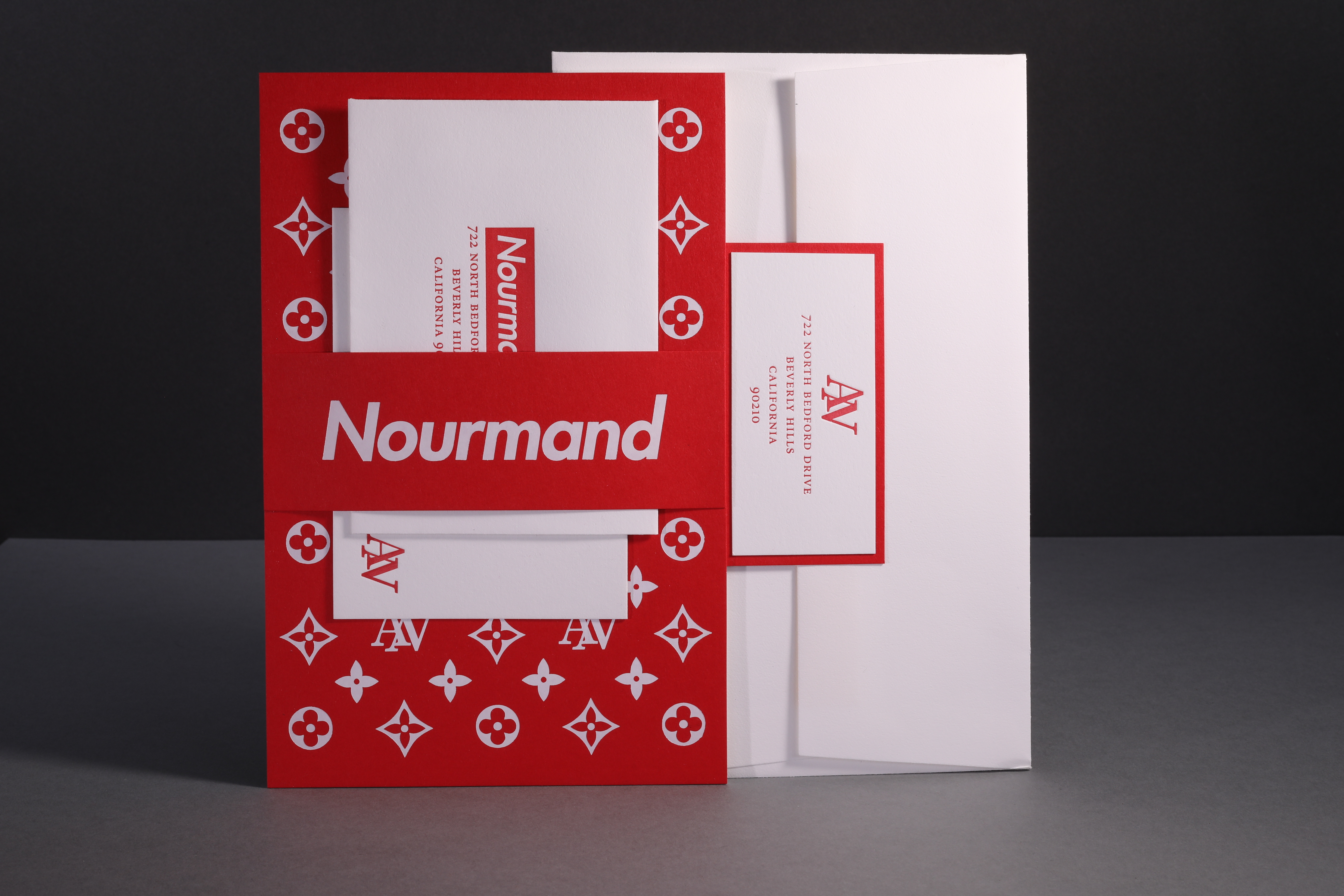 Ari's Bar Mitzvah invitation set