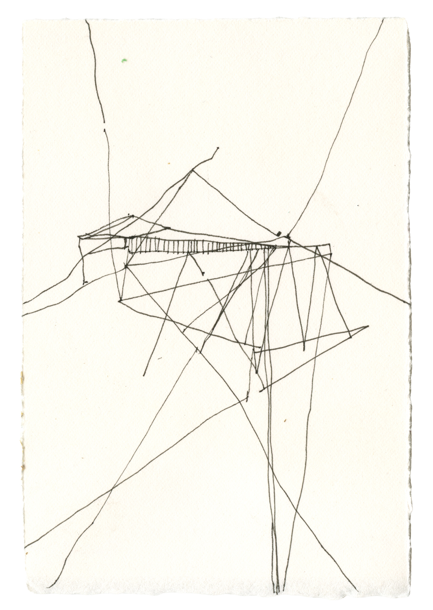 2334, ink on paper, 5 1/2 x 3 3/4 inches