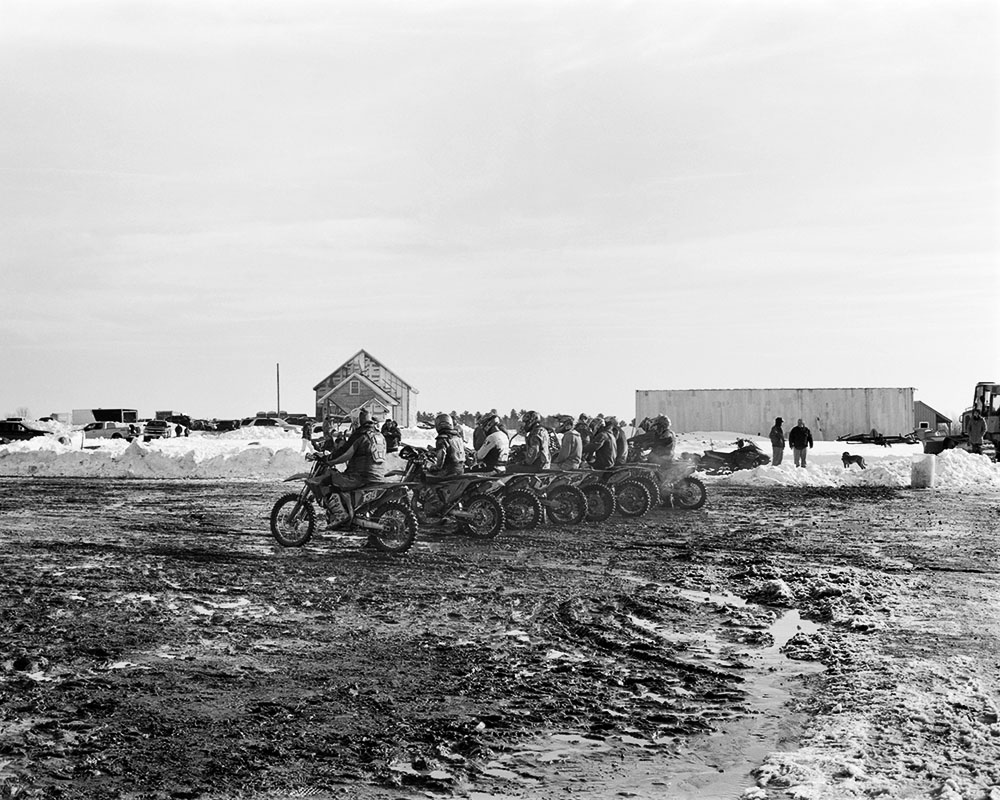 Two-Stroke Smoke, 2021. Archival Inkjet Print, walnut frame. 16x20&rdquo;