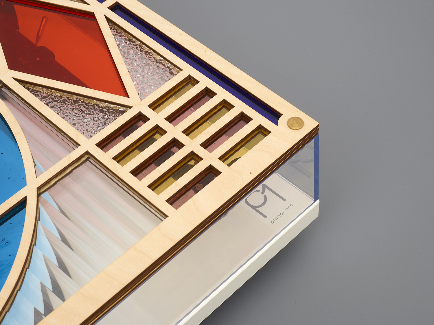 'Listen With Your Eyes' Customised Planar 1 turntable for Secret 7" Auctioned in aid of Choose Love  Photography Alex Bibby