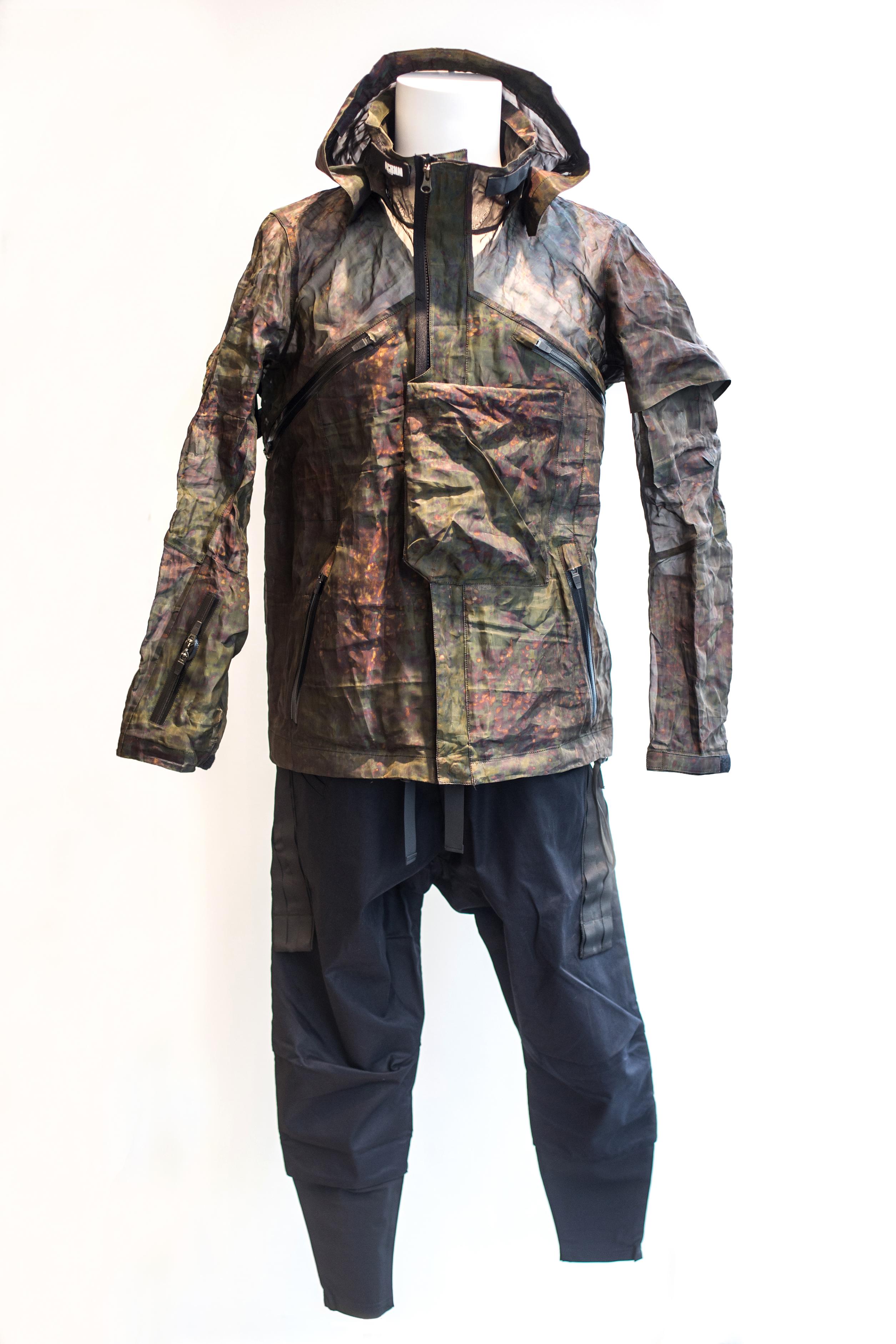 3. Seasonless Jacket (solar panel fabric Thermaltech, Houston x sheer outwear, Acronym, Münich)