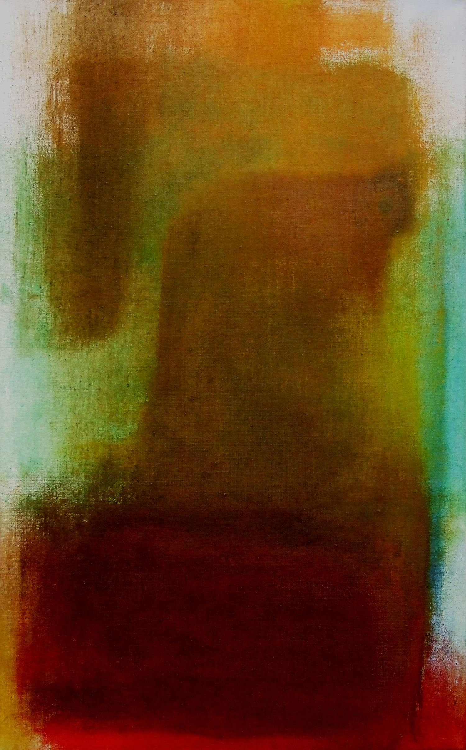 Serie Köpfe Afrika I – 2010, Acryl auf Leinwand, 120 x 75 cm