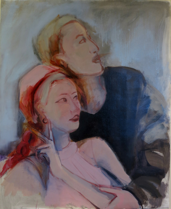 Jackie Chan's daughter (Etta) and girlfriend II, 2018