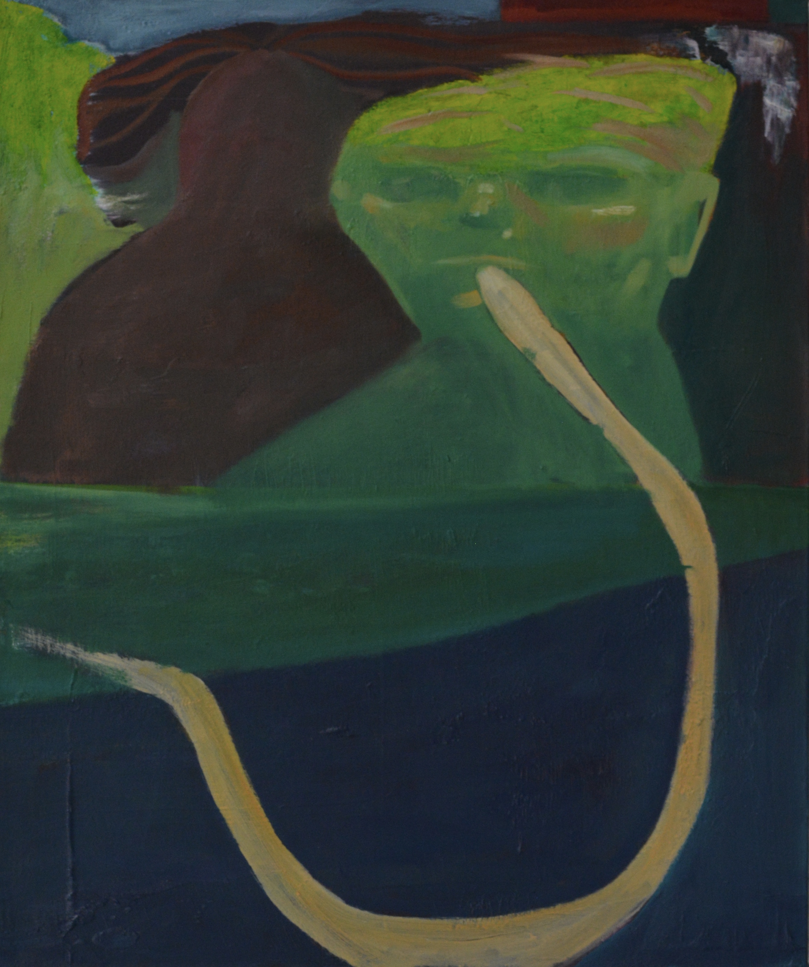 shadow grabber 4. oil on canvas 20"x24"