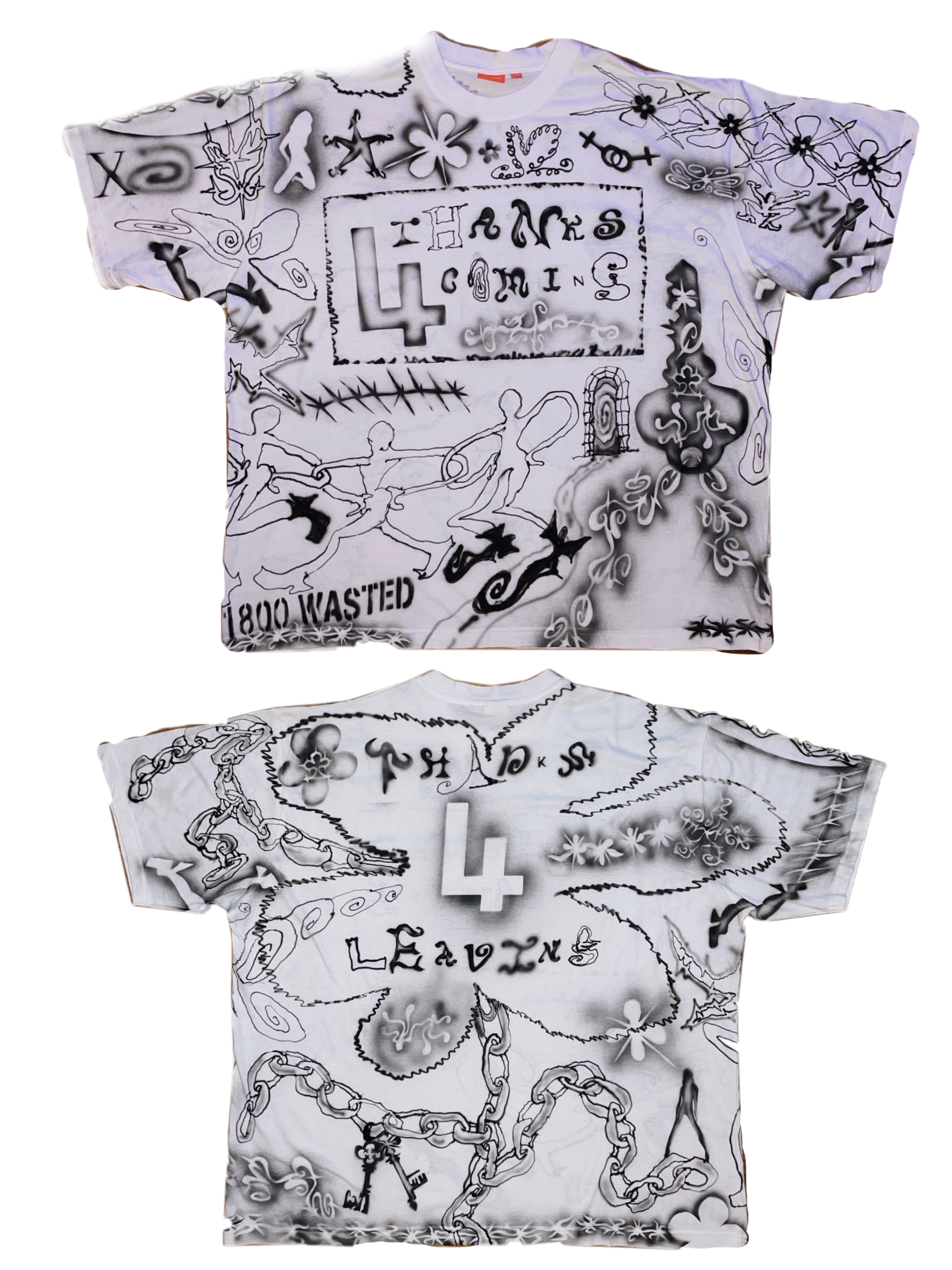 Airbrushed T-shirt 2024