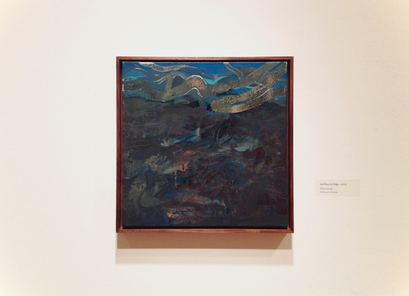 And Down the Ridges, 14 x 14," 2013