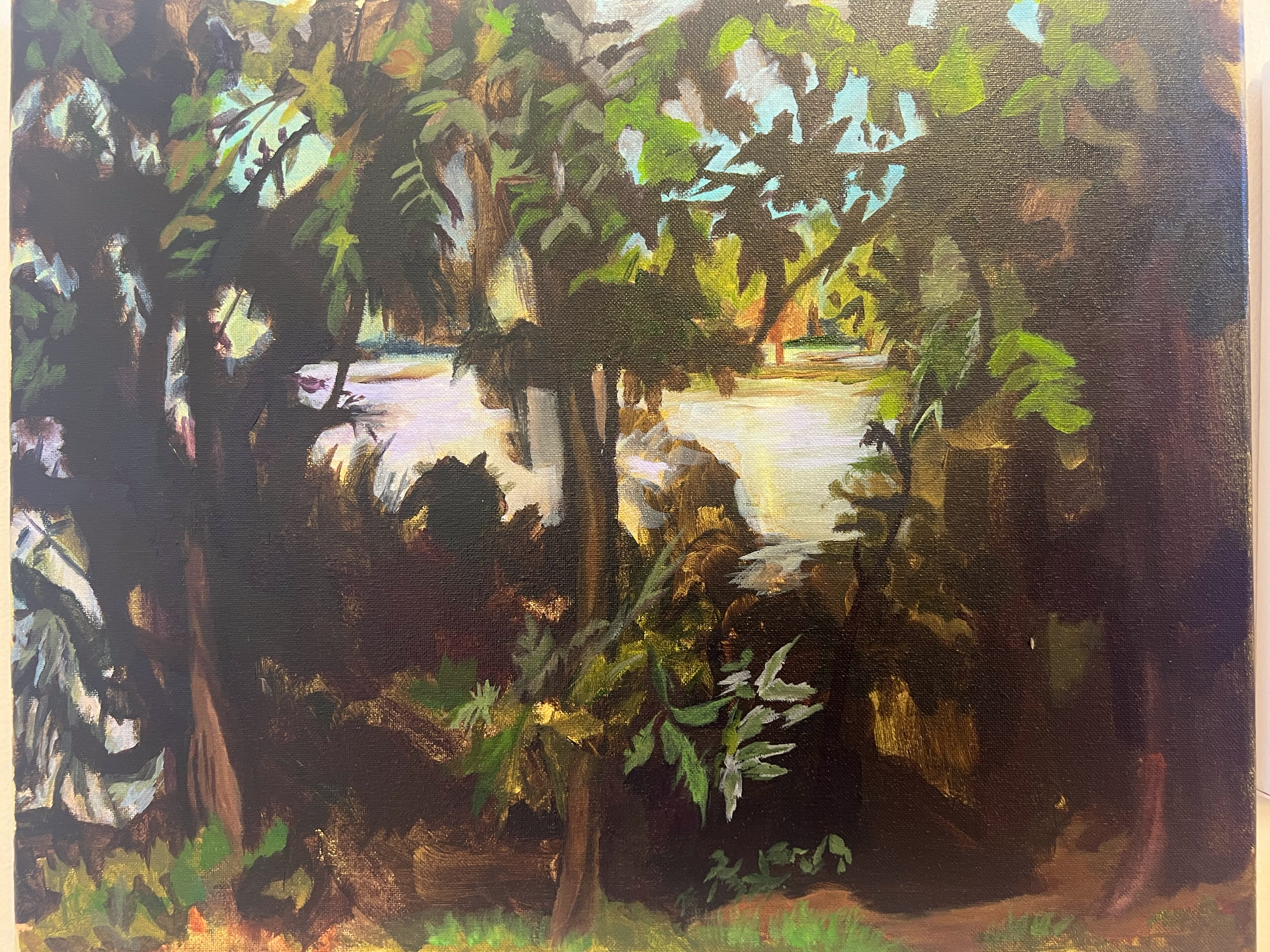 cornwall park, 2024 Acrylic on Canvas 16 x 20