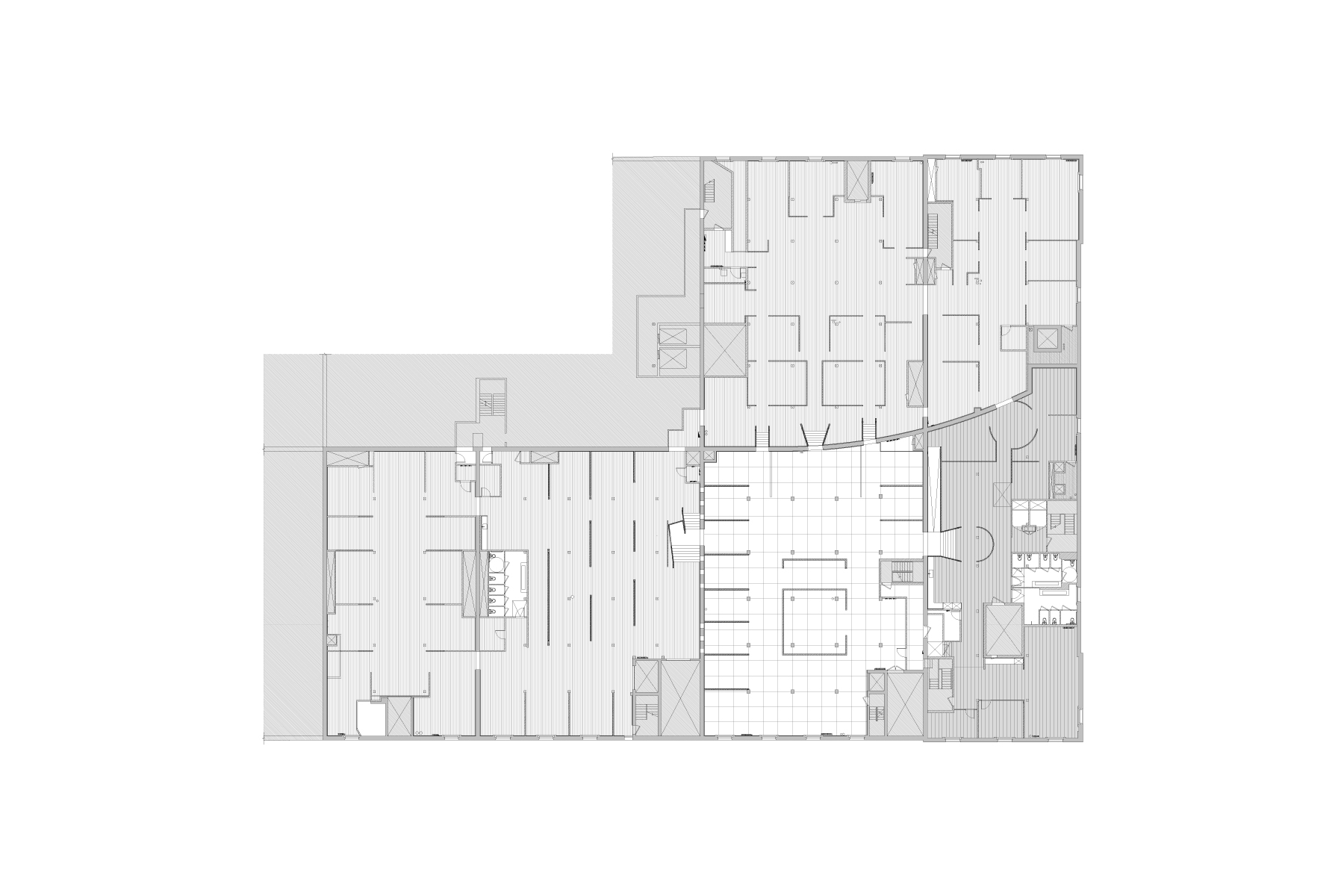 ● Parition floor plan /1st Dibs, Terminal Showroom / Davies Toews Architecture / Role: Project Manager / Brooklyn, NY (2018)
