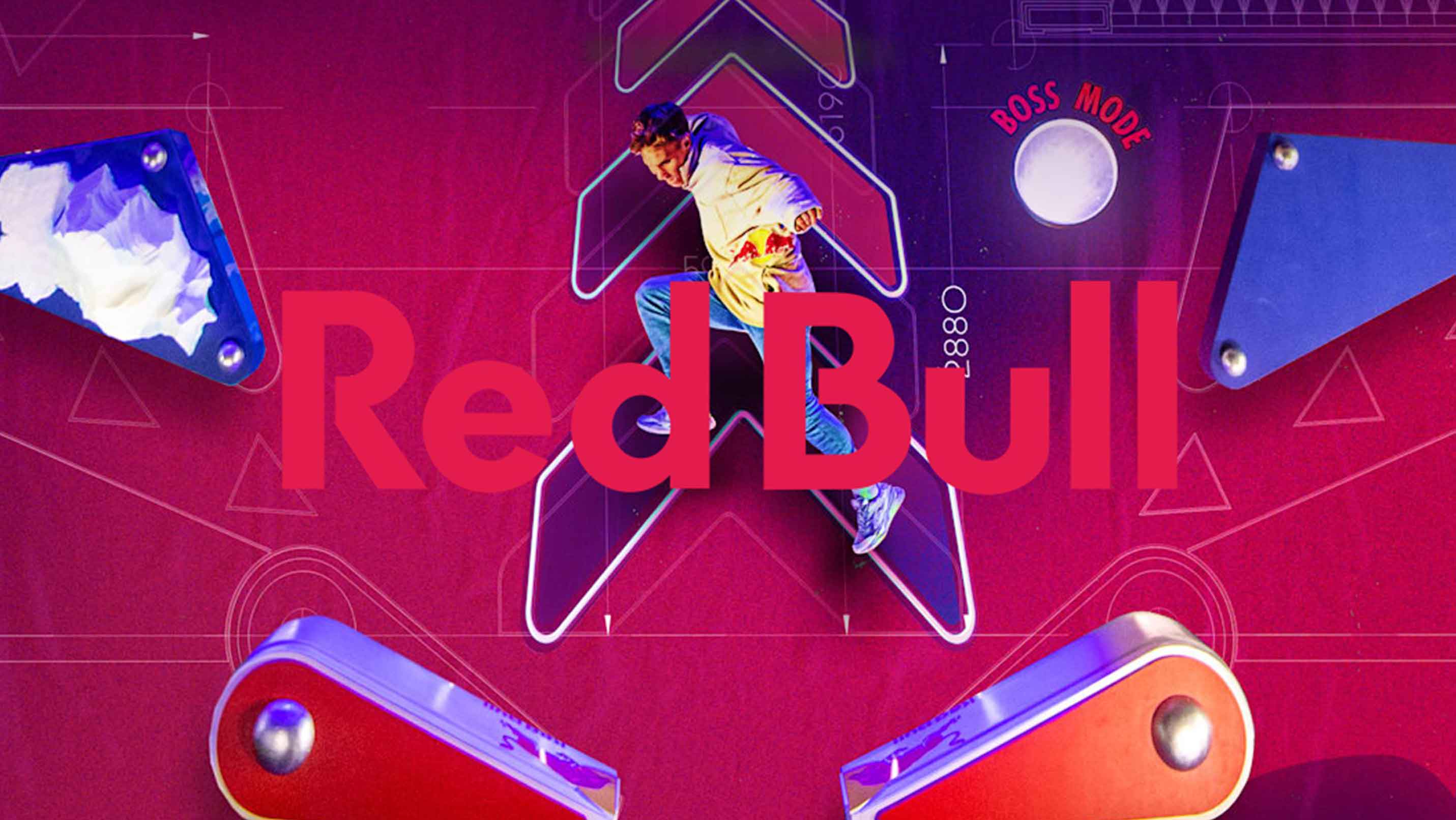 RED BULL - HUMAN PINBALL