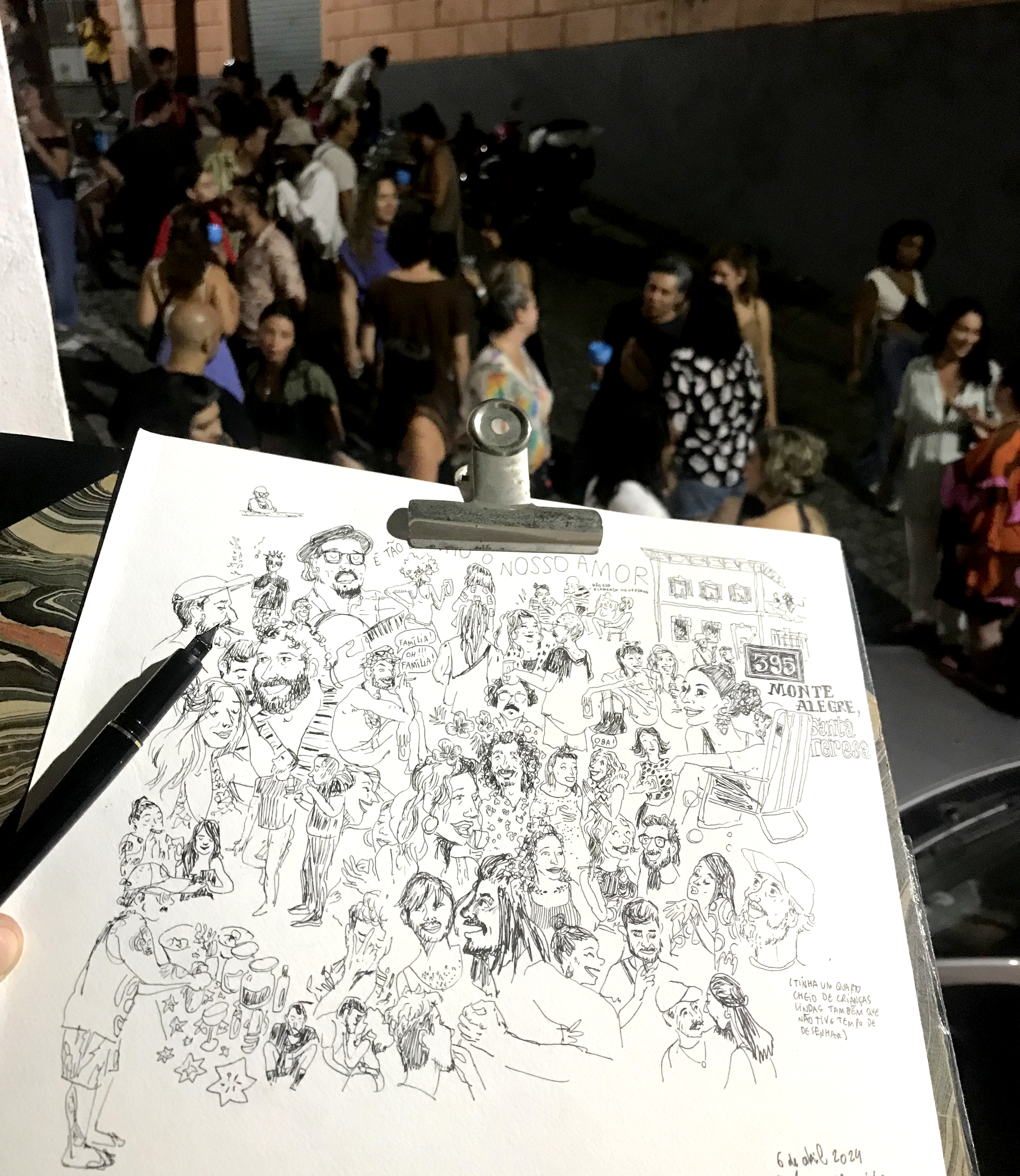 Desenhando ao vivo, RJ