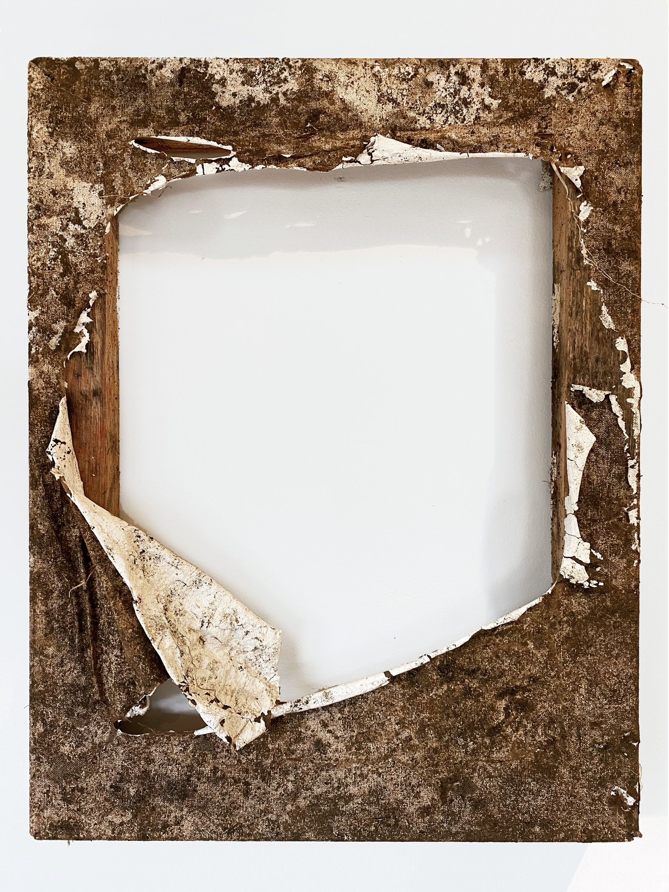 Buried / Four Months / Stretched Reverse Primed Linen / 500 x 400mm  / 2020