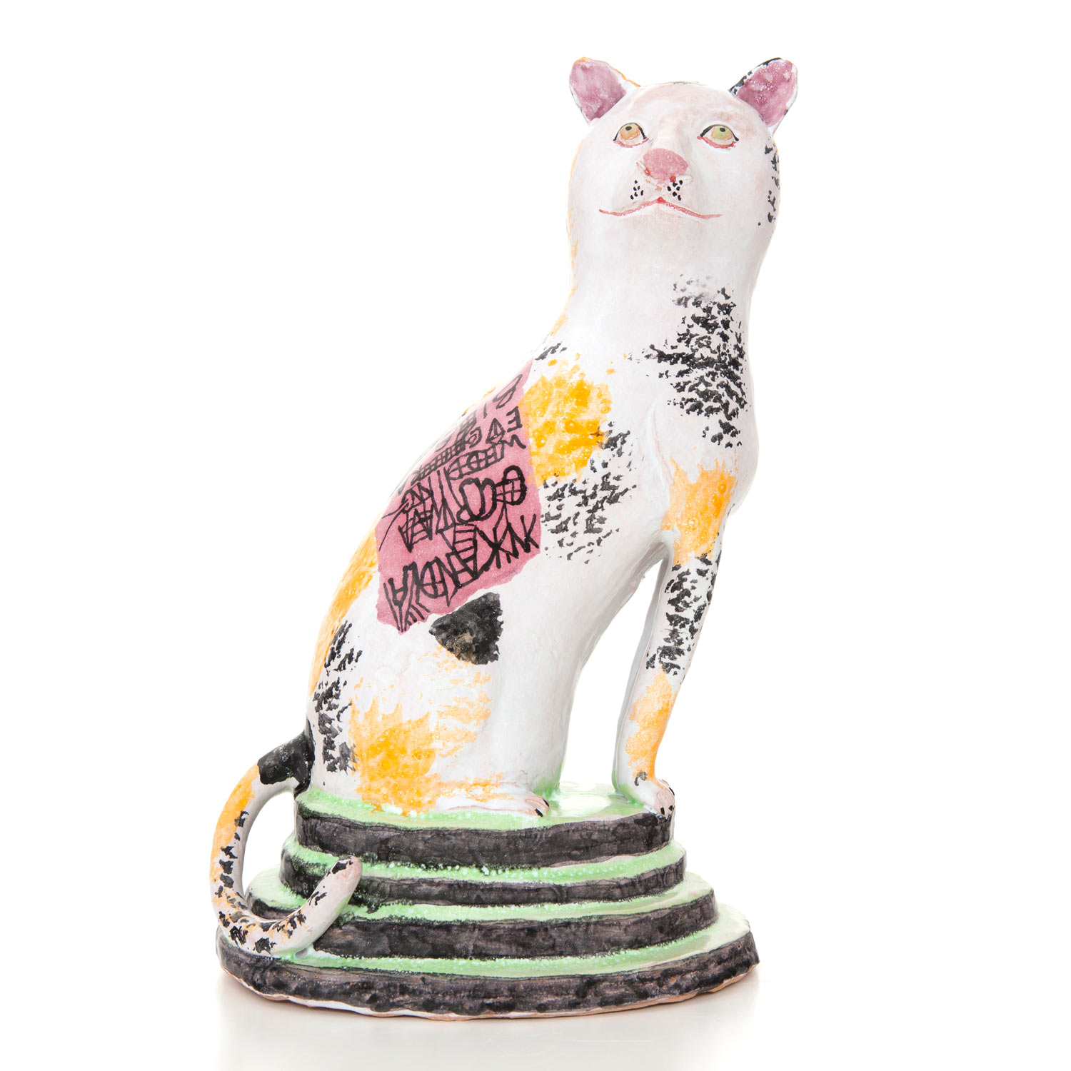 HN909 Hidden Secrets cat, 2.5.13Glazed ceramic earthenware37.5 x 19cm