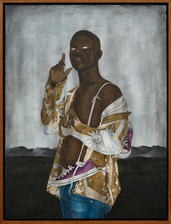 iRhorho 6 2019 | Oil on canvas, 84 x 64 x 6.5 cm