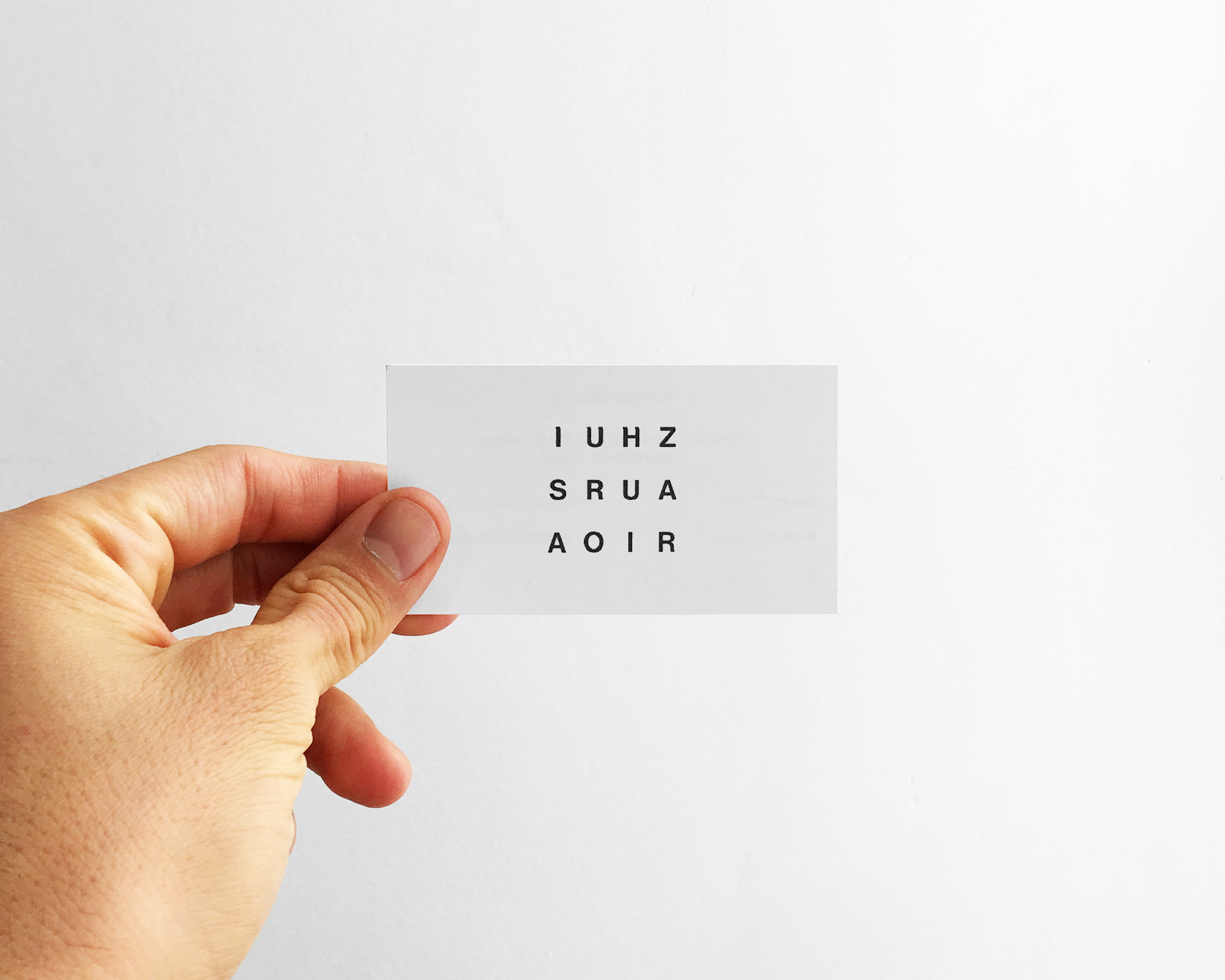 Portrait as a logotype by Aldo Arillo, 2014.