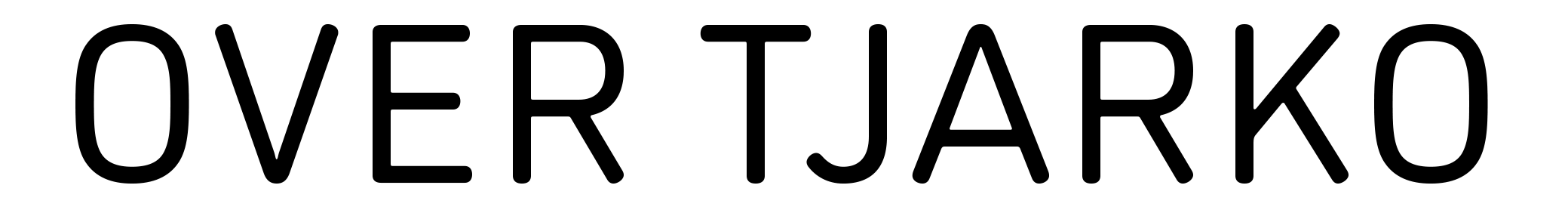 OVER TJARKO