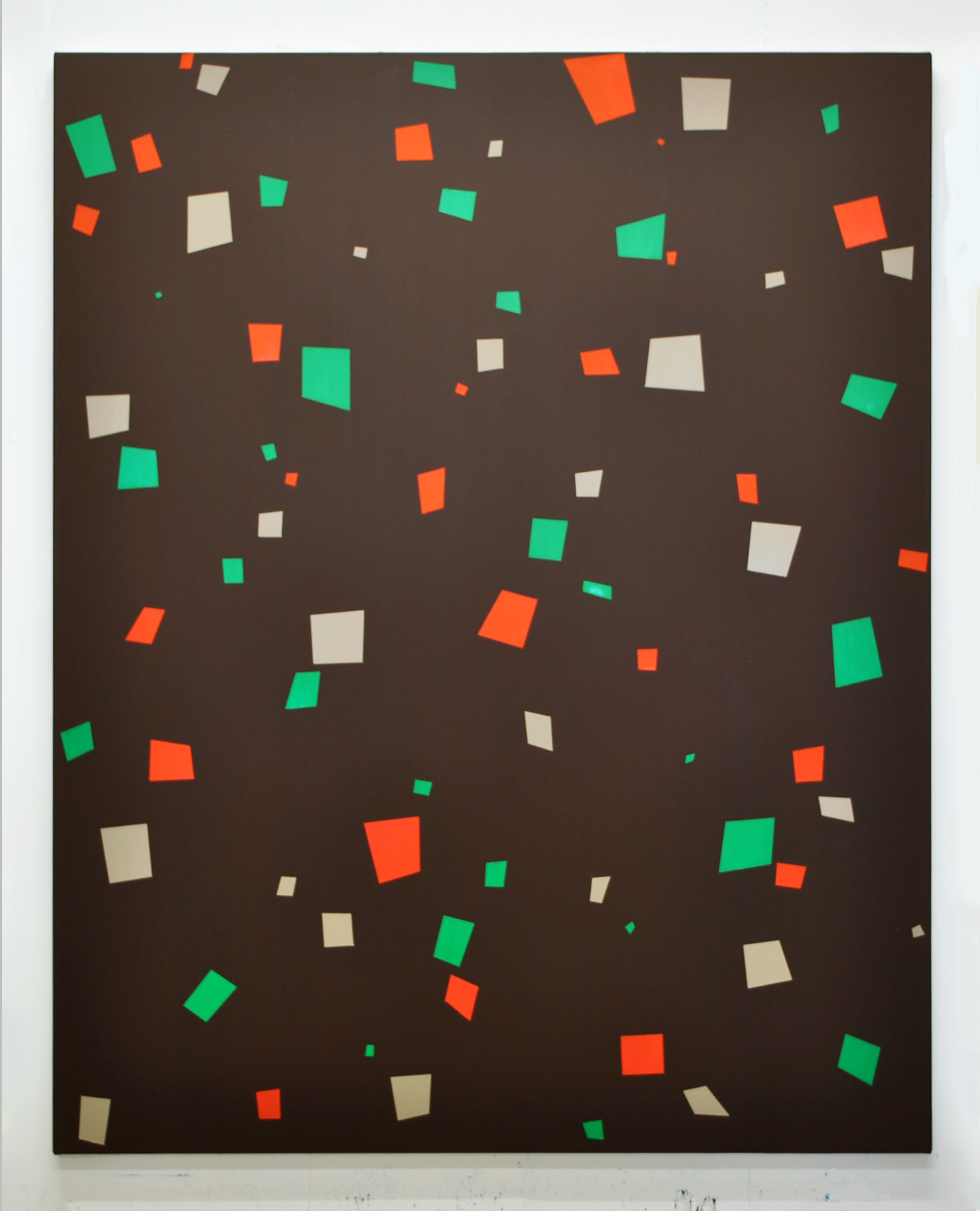 Comminuo XIII 150cm x 120cm oil and acrylic on canvas 2016