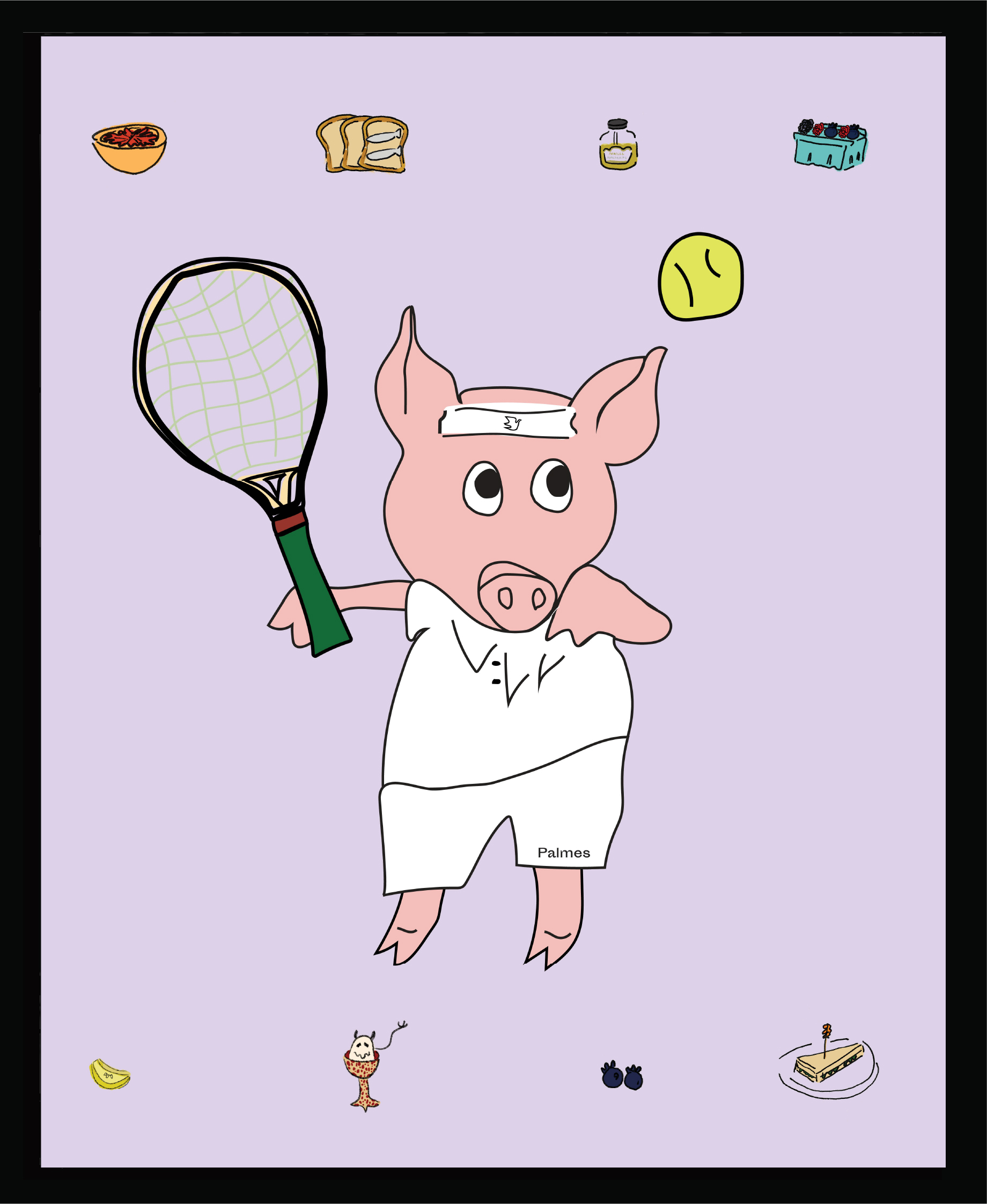 What to Serve Courtside with Palmes Society