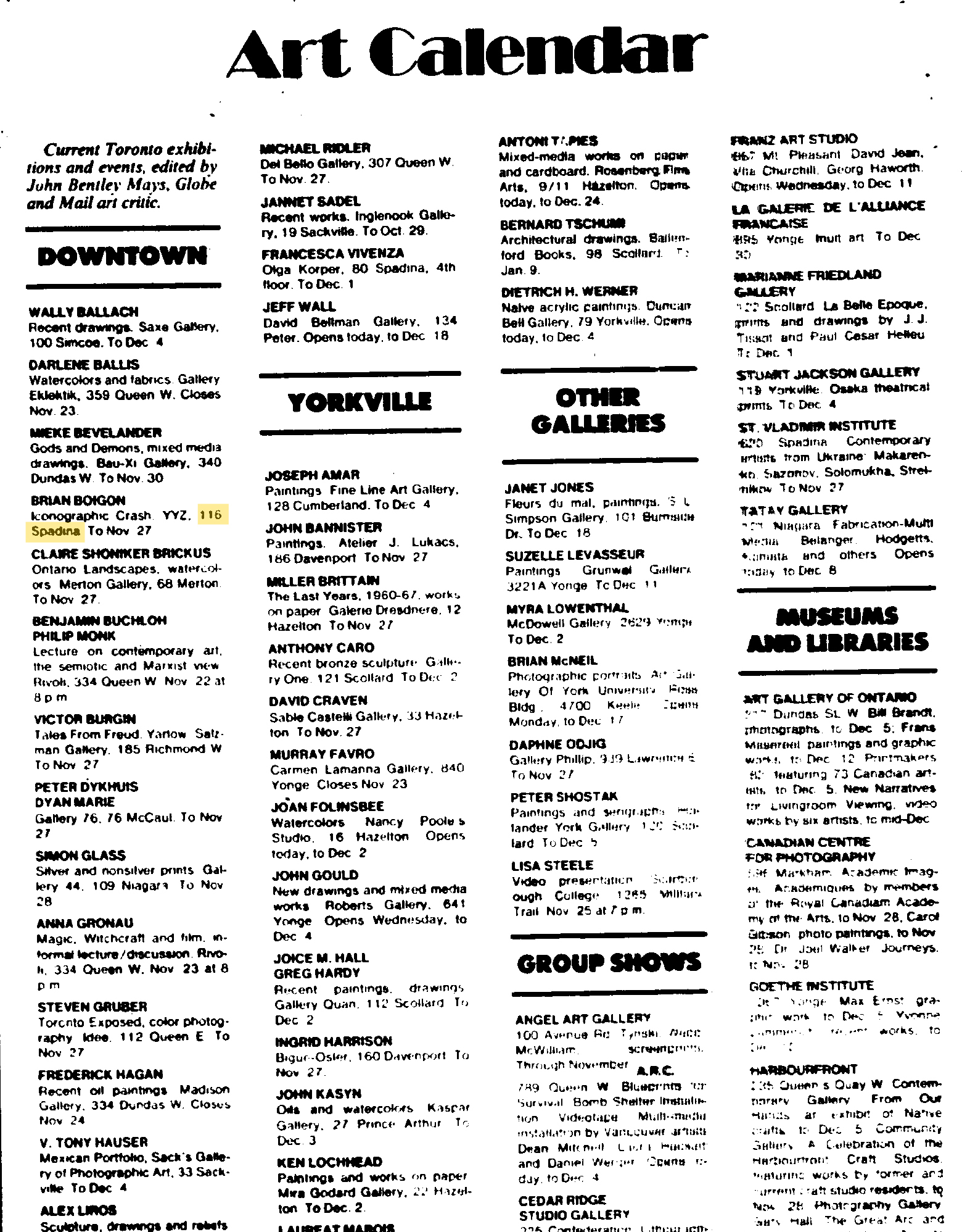 1982 (Globe)