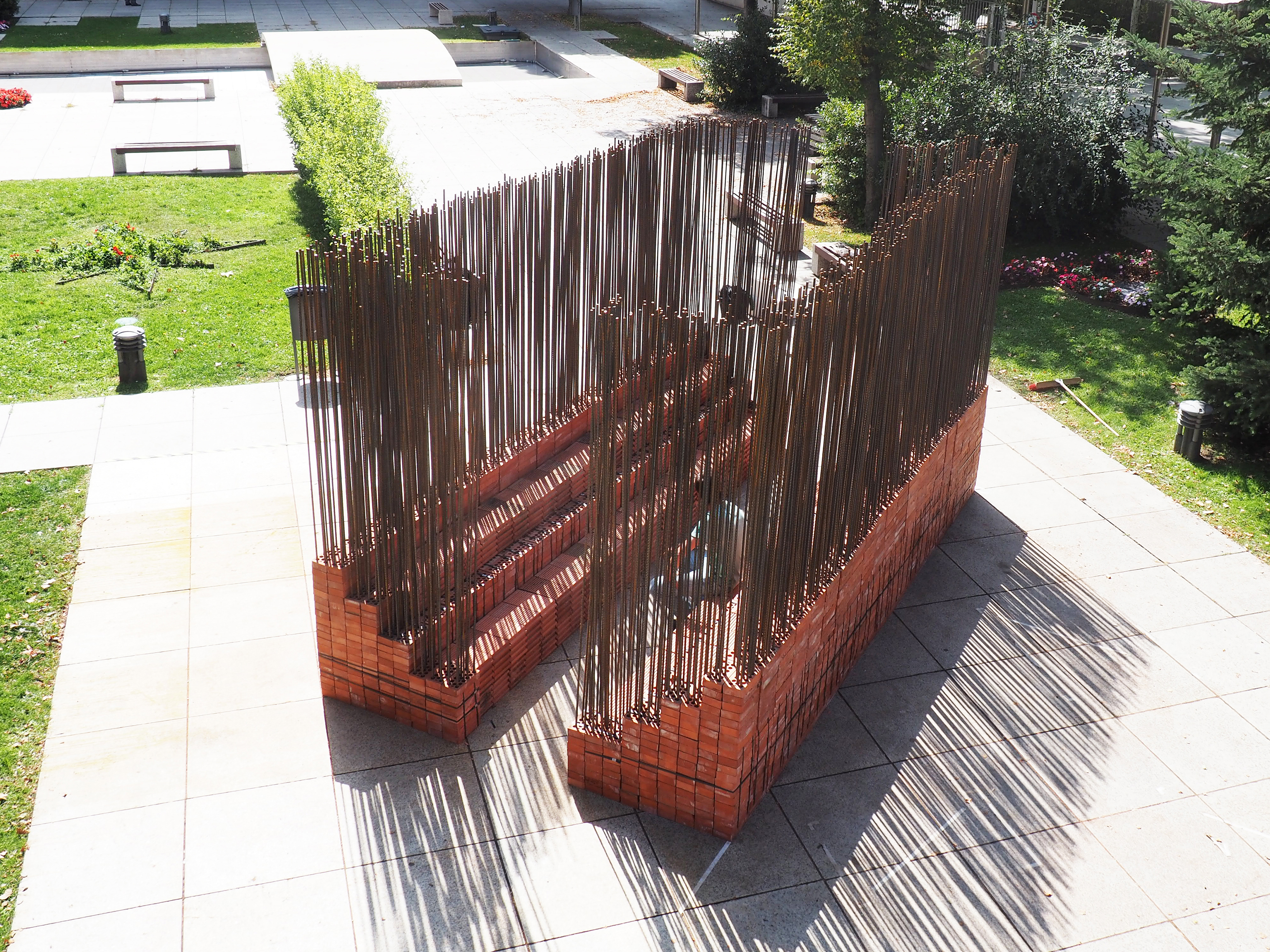 [Encuentro ideológico], display and exhibition – ‘Valladolid Efímera’, Museo Patio Herreriano, COAVA, Valladolid, 2019.