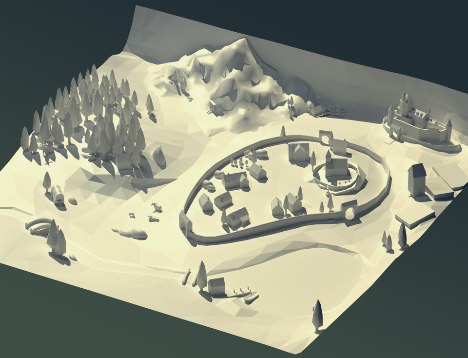 Low-Poly 3D Model